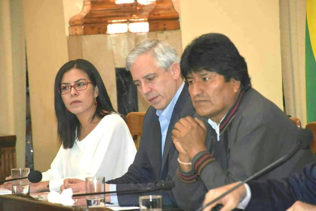 Durante la presidencia de Evo Morales, Rebeca Peralta Mariñelarena fue directora de planificación del Ministerio de Minería y Metalurgia del gobierno de Bolivia (Foto: Twitter@ainda_luna)