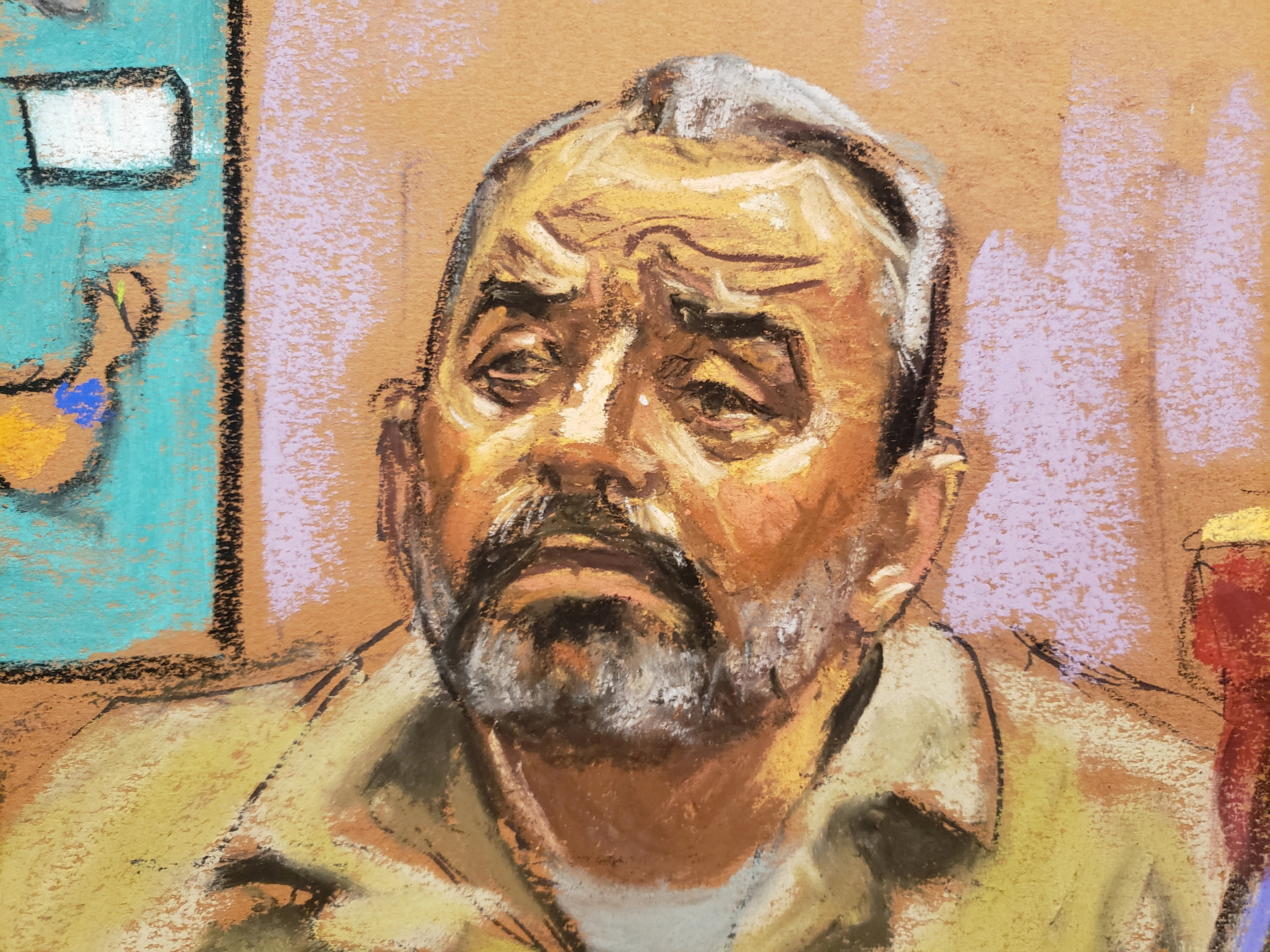 Edgar Veytia, alias "El Diablo" testificó en el juicio luego del contrainterrogatorio al ex embajador Anthony Wayne 
(Foto: REUTERS/Jane Rosenberg)
