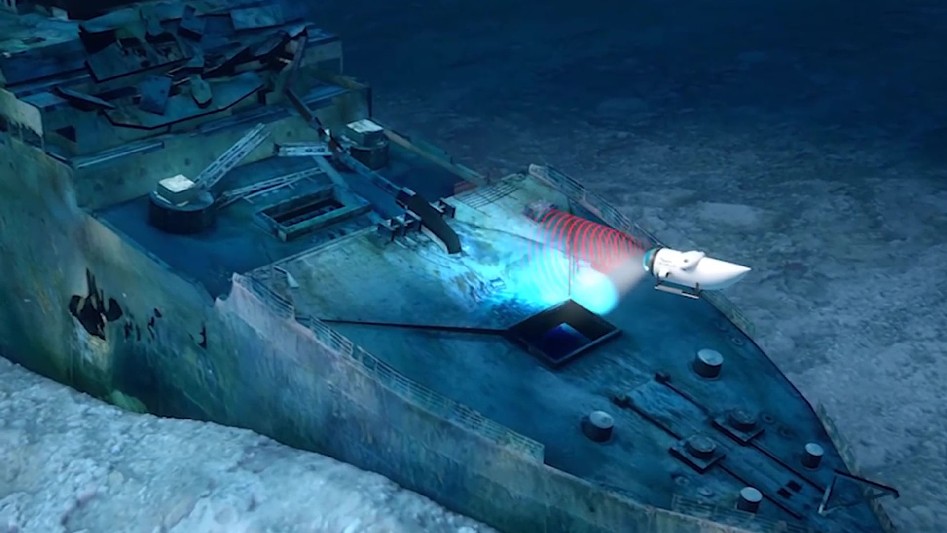 Tras 35 minutos de inmersión, James Cameron había superado la profundidad del Titanic