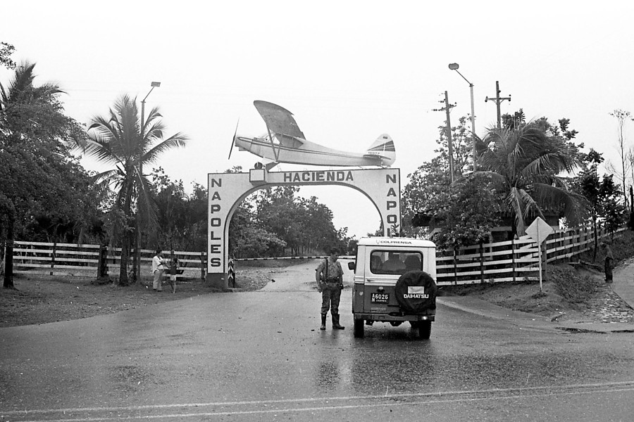 Entrada de la Hacienda Nápoles de Pablo Escobar (Archivo Colprensa)