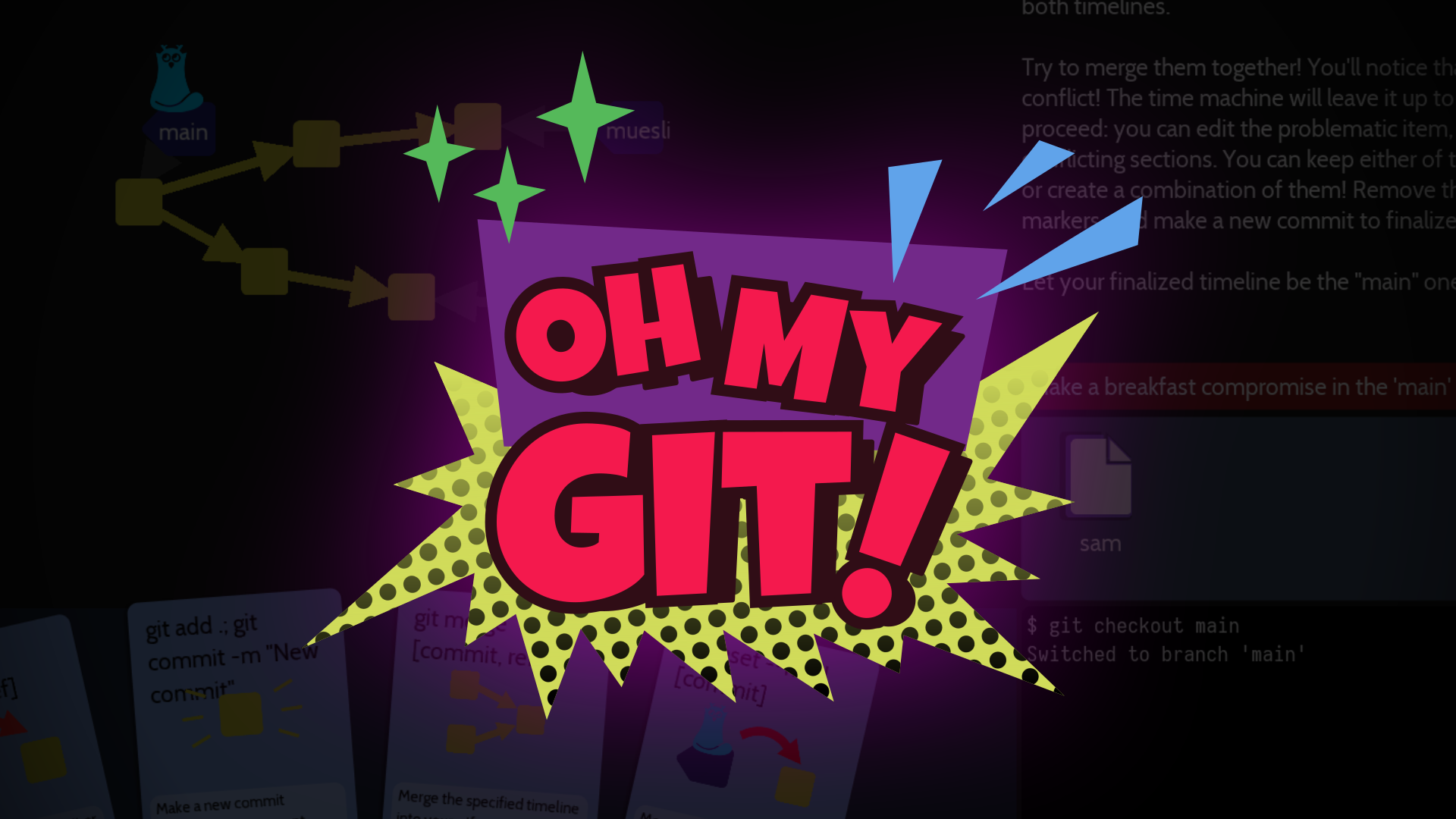 “Oh, My Git!” un videojuego para aprender a programar de forma colaborativa