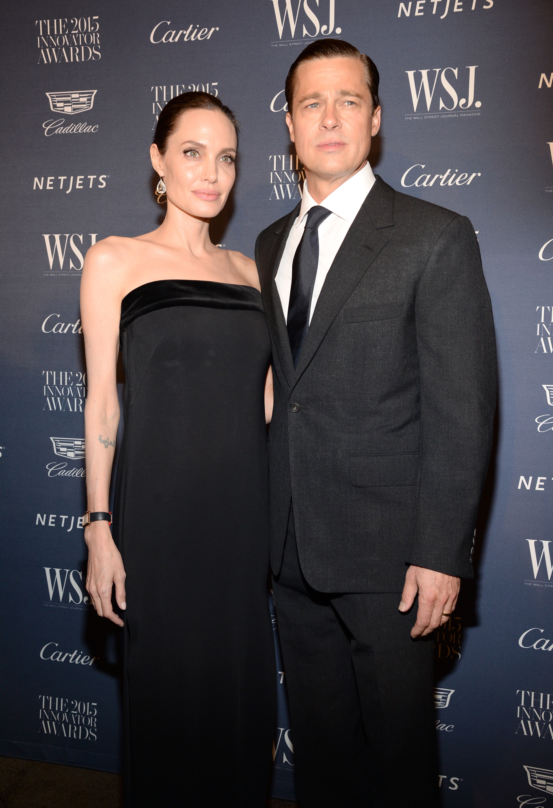 Pitt aseguró que se había firmado un acuerdo para que no se vendieran sus partes sin el consentimiento del otro. Jolie negó esta afirmación
(Photo by Kevin Mazur/Getty Images for WSJ. Magazine 2015 Innovator Awards)