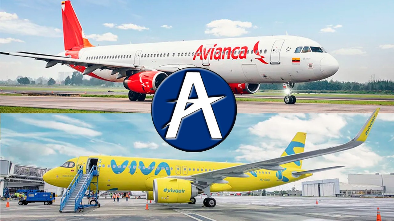 Pliego de cargos contra Avianca y Viva Air por integrarse sin permiso de la Aerocivil
