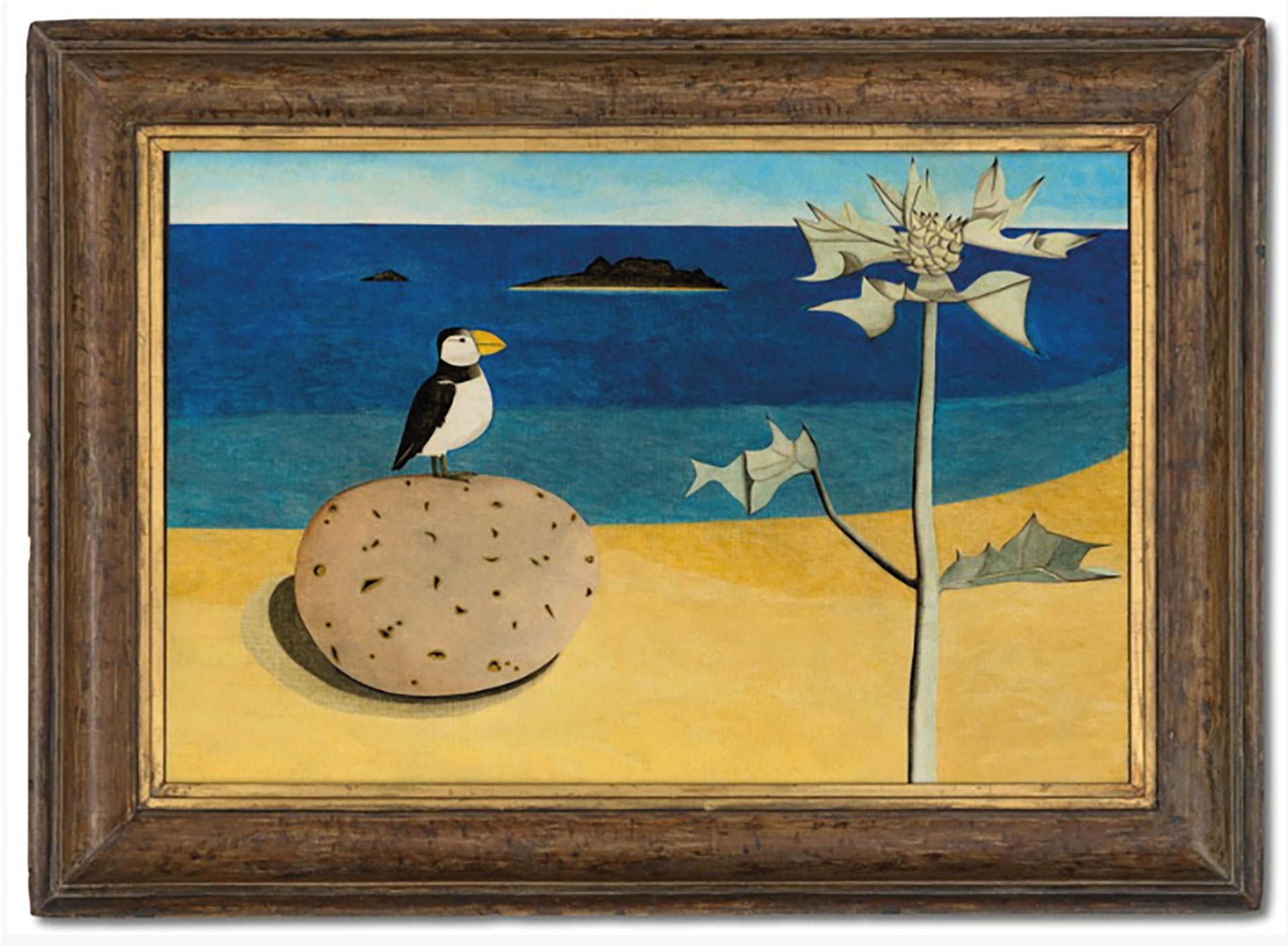 El paisaje marítimo "Scillonian Beachscape", de Lucian Freud, fue vendido por 4,60 millones de libras en una subasta de Christie's