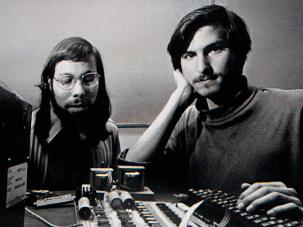 Steve Wozniak y Steve Jobs (Reuters)