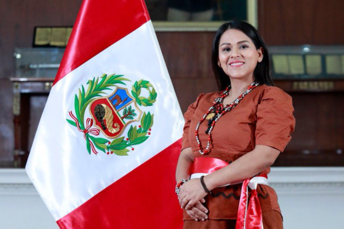 Silvana Robles fue la última ministra de Cultura del gobierno de Pedro Castillo.