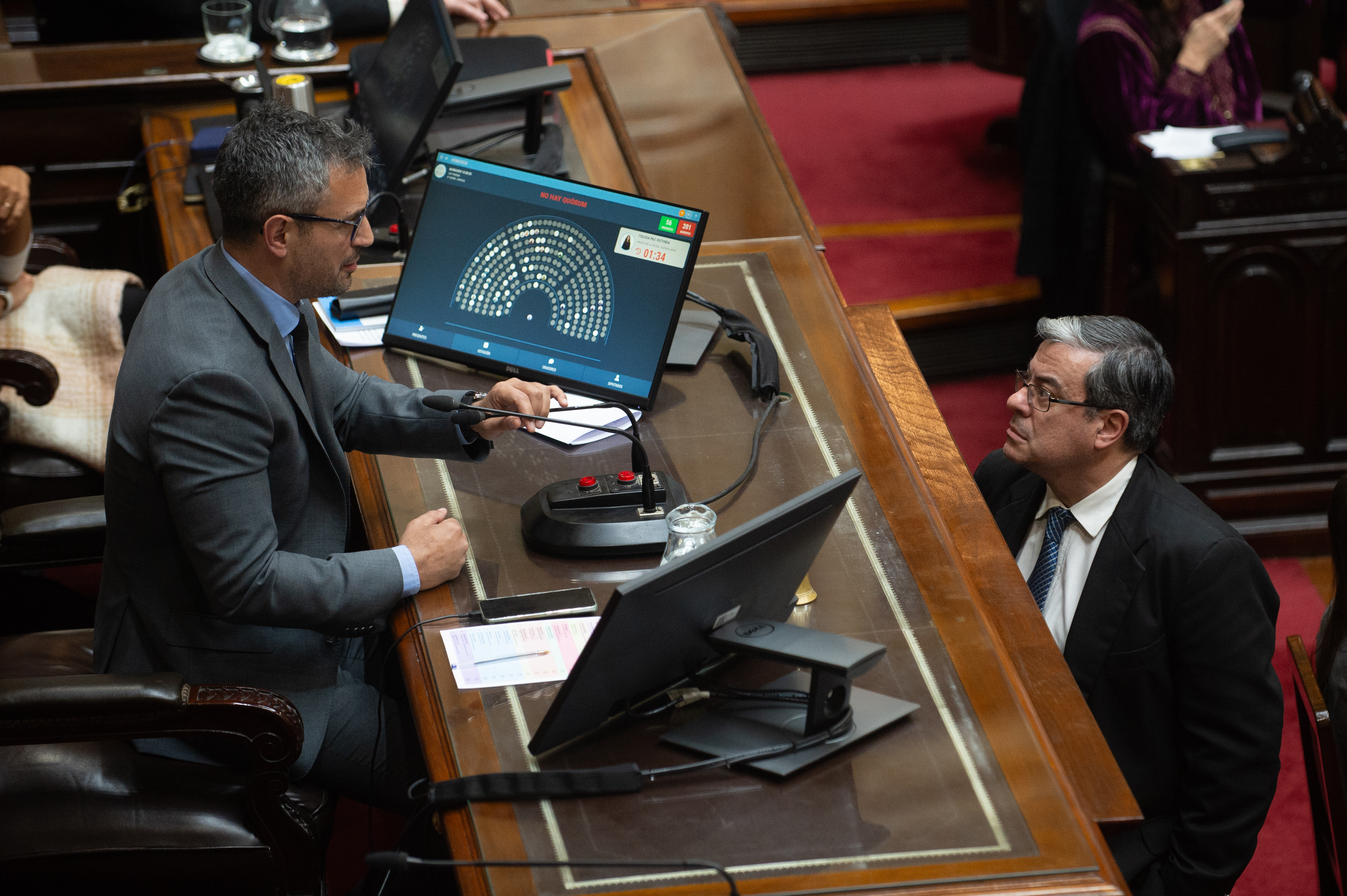 “Parece un lorito”: Martín Menem se enfrentó con Germán Martínez durante la sesión en Diputados 