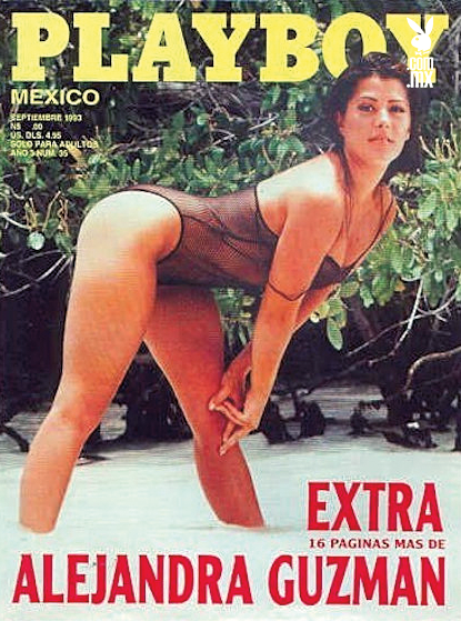 Tanto Alejandra Guzmán como Stephanie Salas y Frida Sofía han sido parte de la publicación (Foto: Portada Revista Playboy, Septiembre 1993)