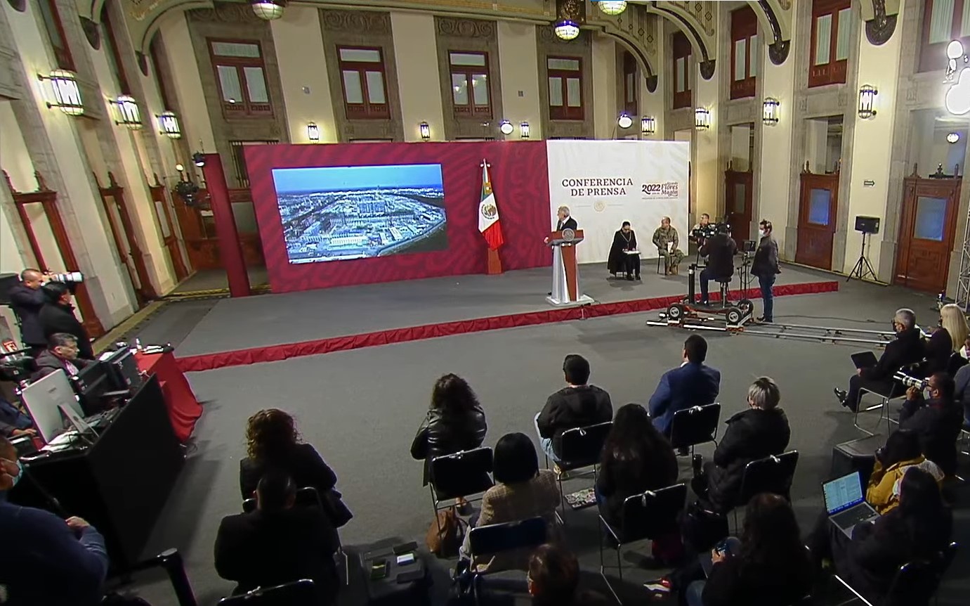Conferencia AMLO. Foto: Gobierno de México