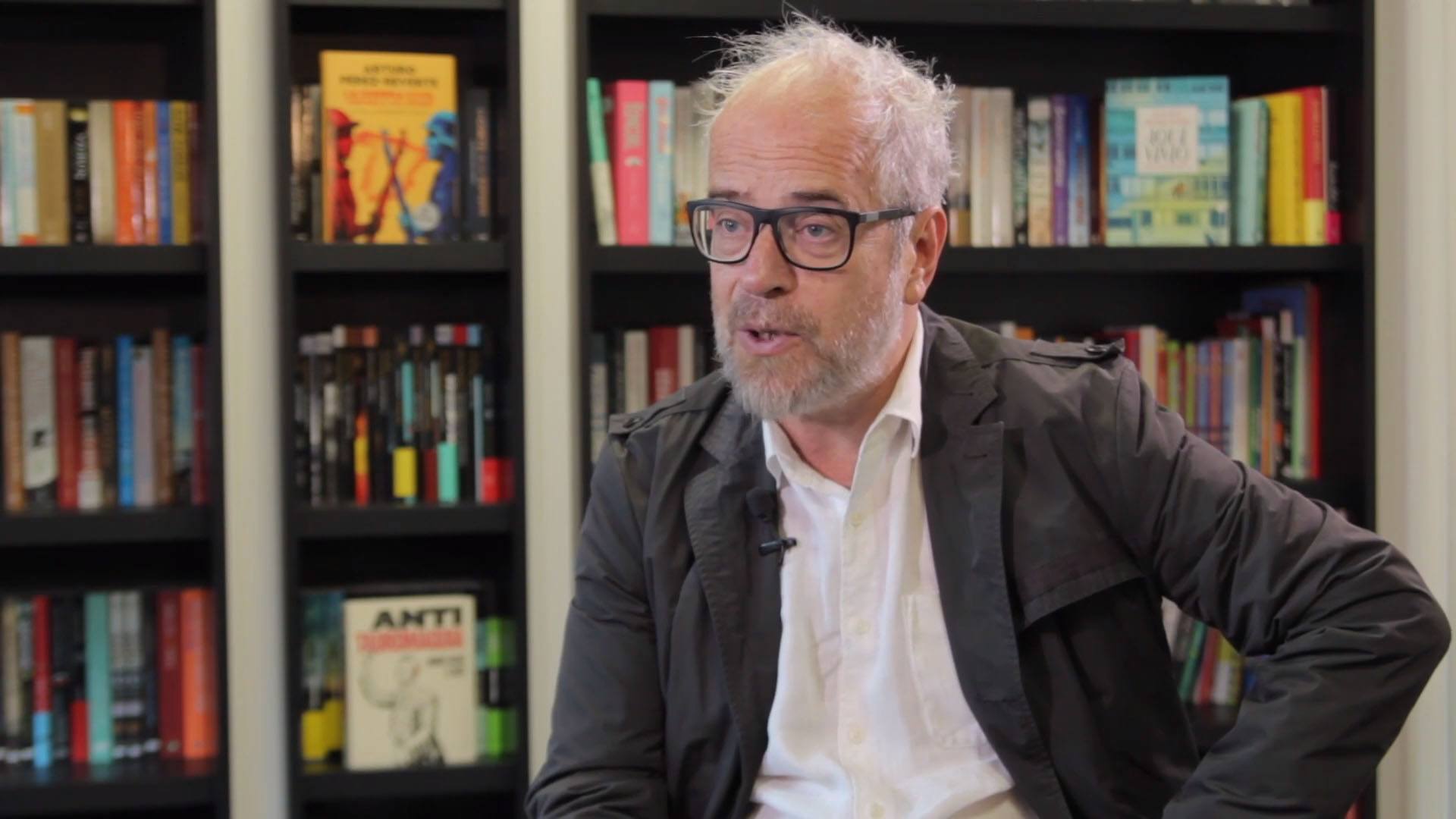 Claudio López Lamadrid, editor literario de Random House hasta su muerte, ocurrida en 2019. (Captura de video)