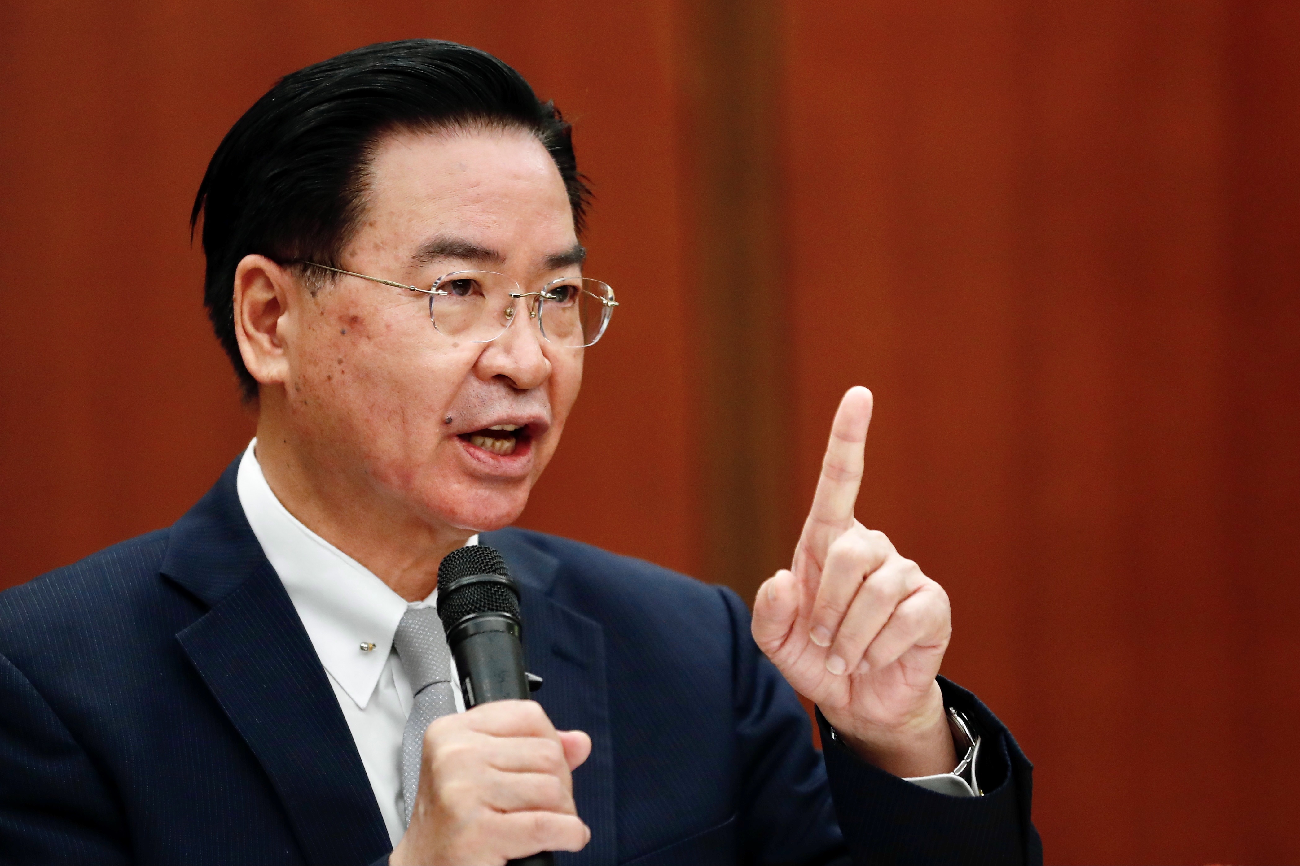 Joseph Wu, ministro de Exteriores taiwanés (EFE/EPA/RITCHIE B. TONGO)
