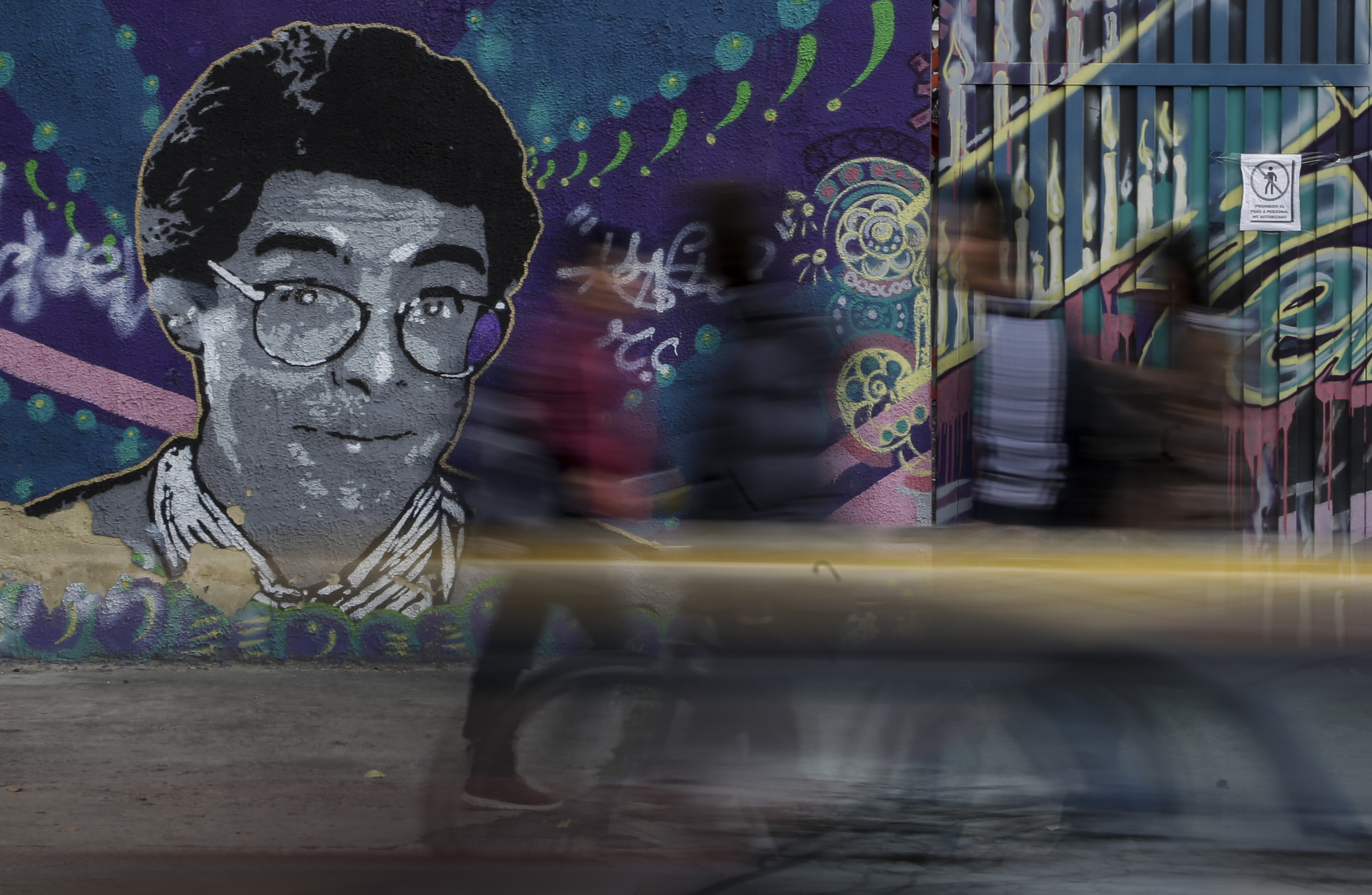 Bogotá, Colombia. Este sábado se conmemoraron 23 años del asesinato del humorista y periodista Jaime Garzón.  (Colprensa - Mauricio Alvarado)