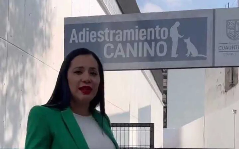 El primer hotel para perros y gatos estará próximo a inaugurarse, según informó la mandataria 
(Captura de pantalla: Sandra Cuevas/Twitter)