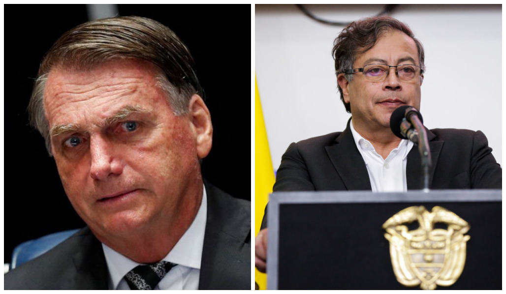 El presidente de Brasil, Jair Bolsonaro, atacó el gobierno de Gustavo Petro: “Colombia era un país correcto”