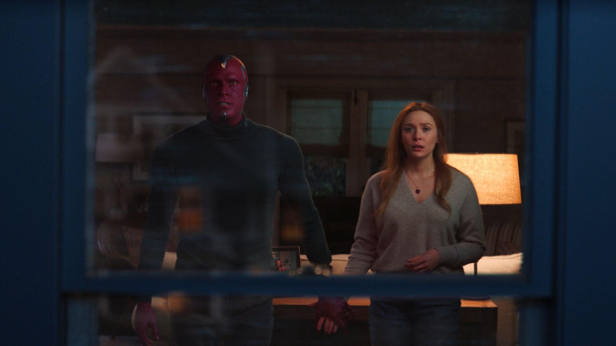 "WandaVision" told the story of Wanda Maximoff in the events after the last battle against Thanos.  (Disney+)