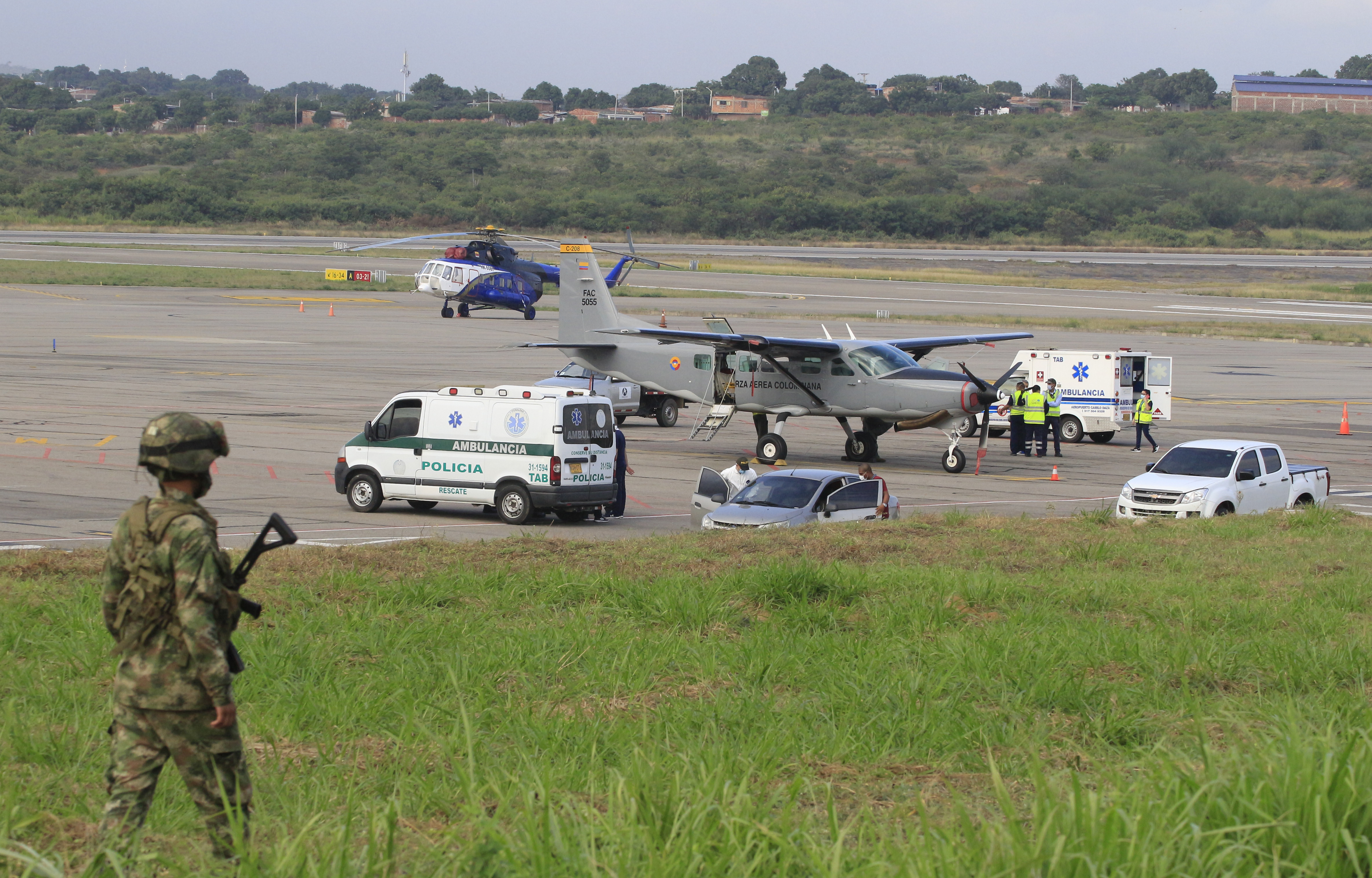 Juez condenó a 28 y 29 años de cárcel a dos implicados en el atentado al aeropuerto de Cúcuta