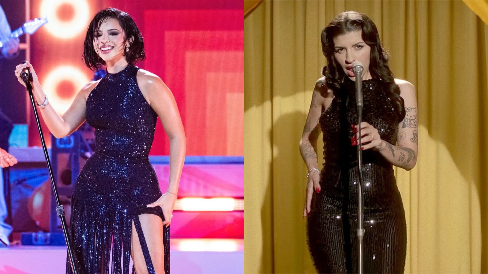 Acusan a Ángela Aguilar de copiar el look de Cazzu en los Grammy  Celebration of Latin Music - Infobae