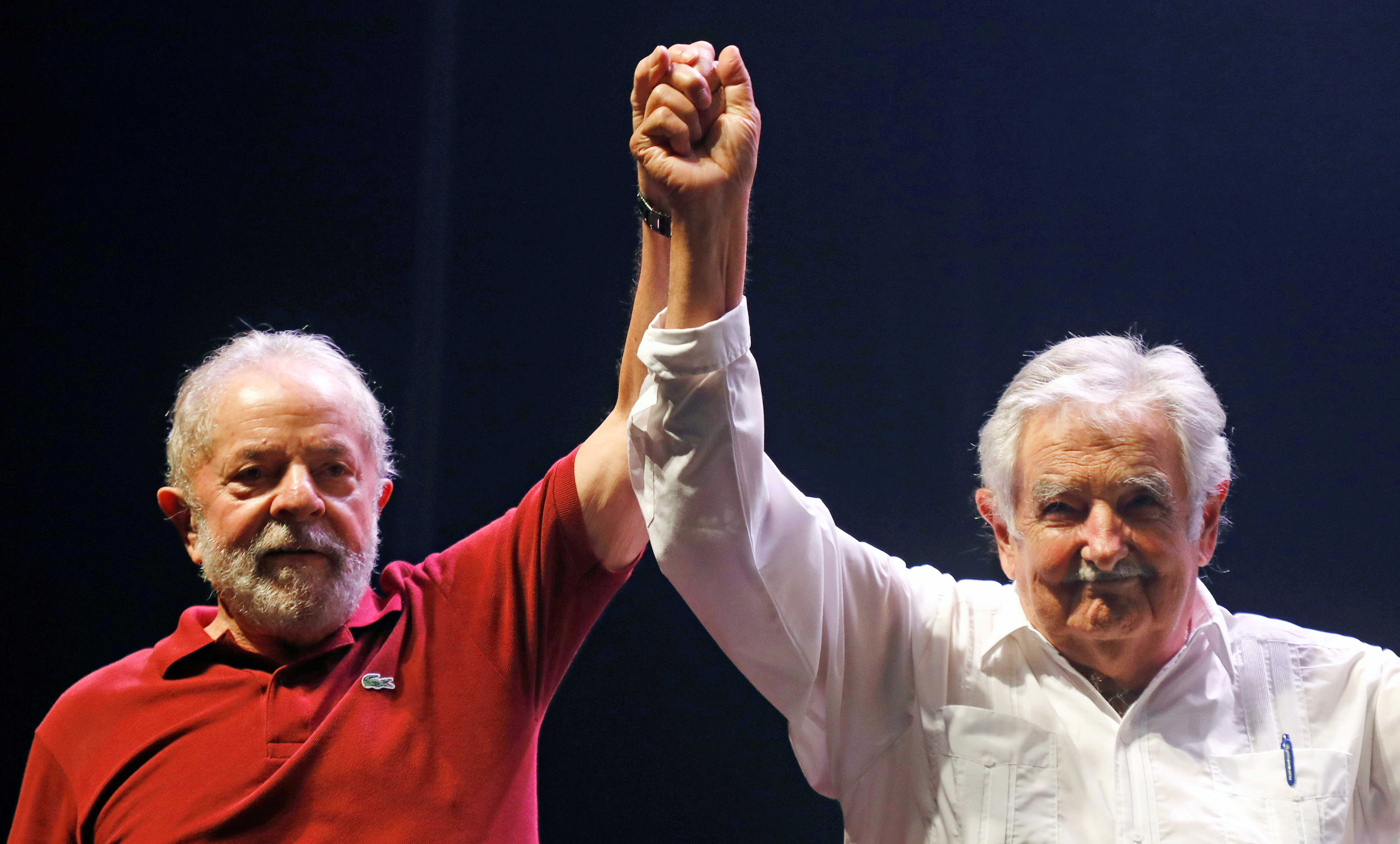 Lula y Pepe Mujica (REUTERS/Macelo Carnaval)