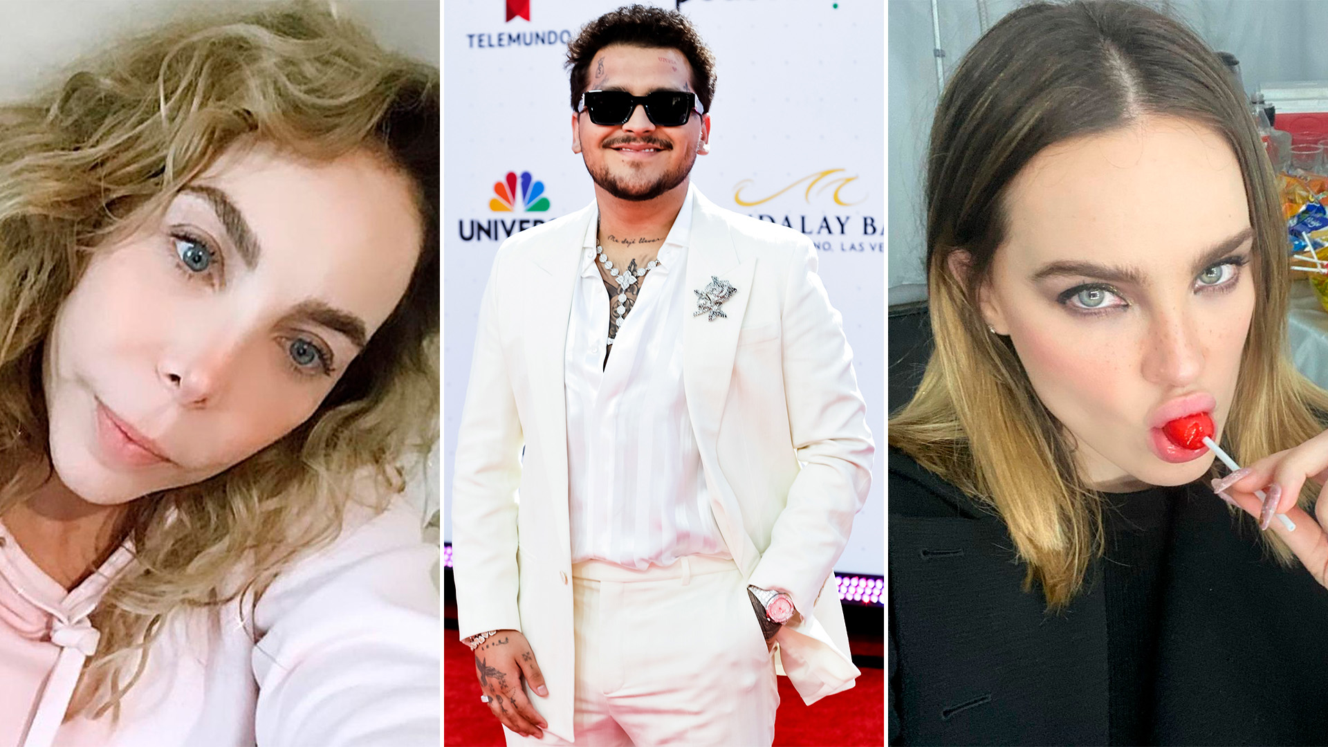 The couple ended their relationship two days before last Valentine's Day (Photo: Instagram @schull.belinda Photo: Getty Images Photo: Instagram @belindapop)