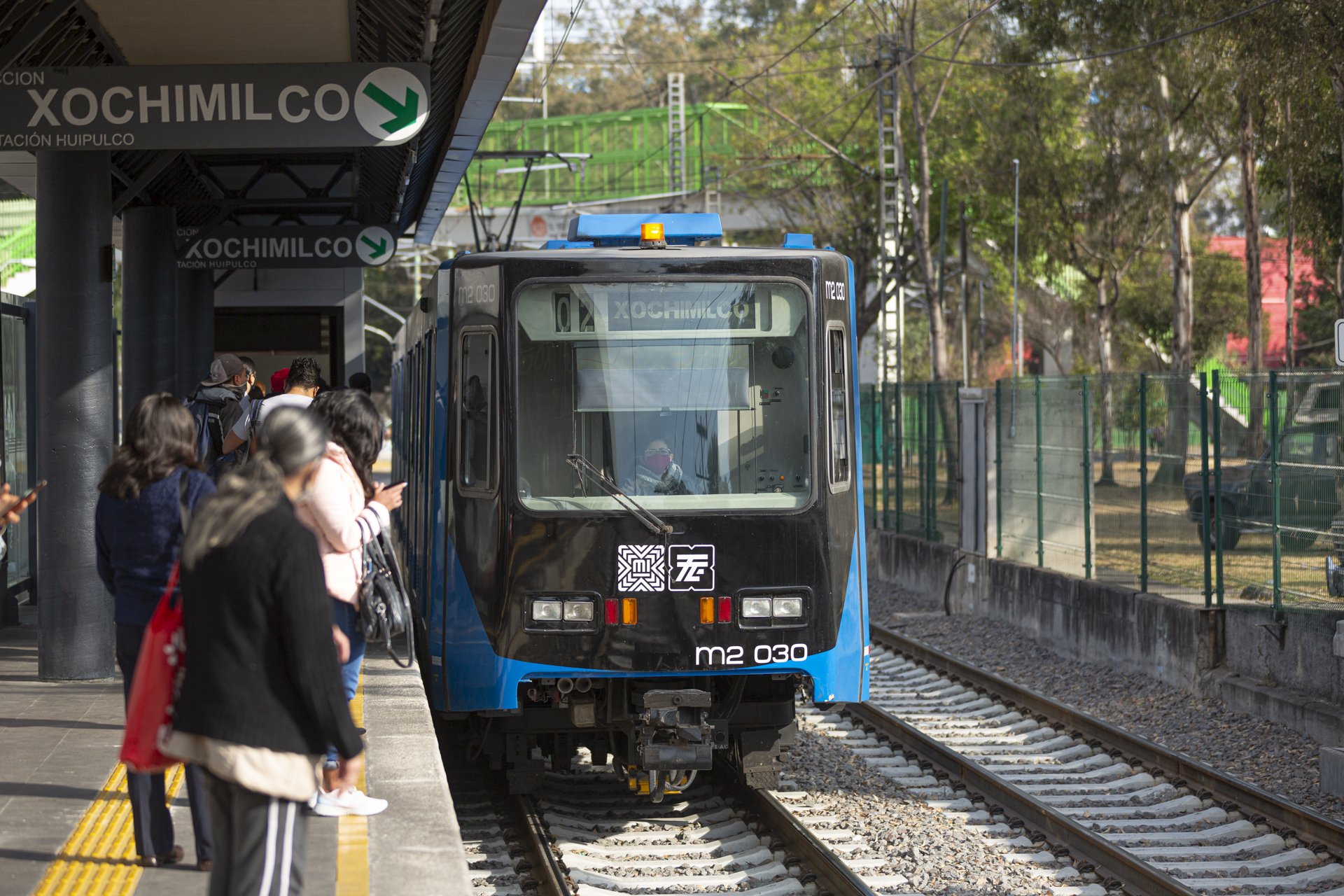 Tren Ligero.
(Foto: Secretaría de Movilidad CDMX)