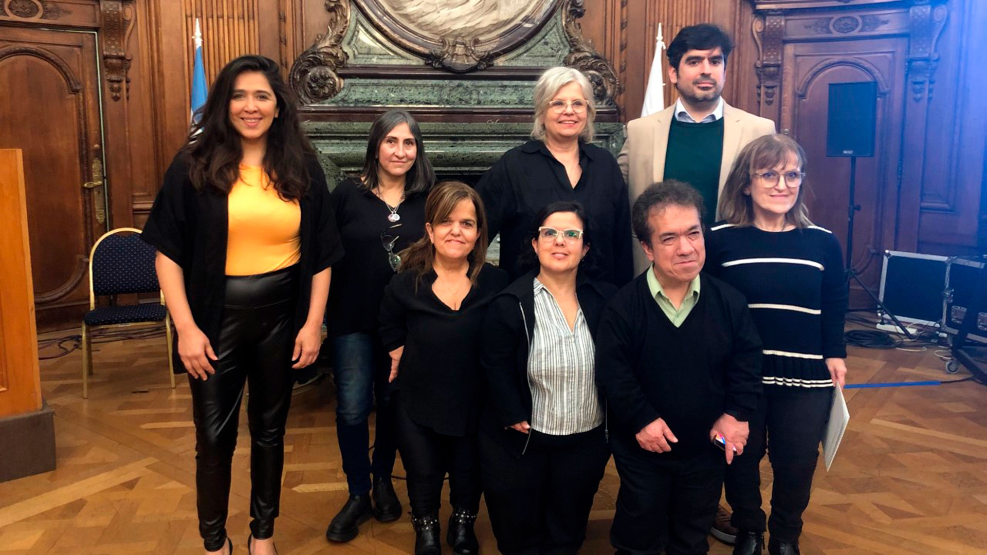 Fernanda Bona habló en la Legislatura porteña recientemente, donde declararon al 25 de octubre como Día de las personas de baja talla/Legislatura