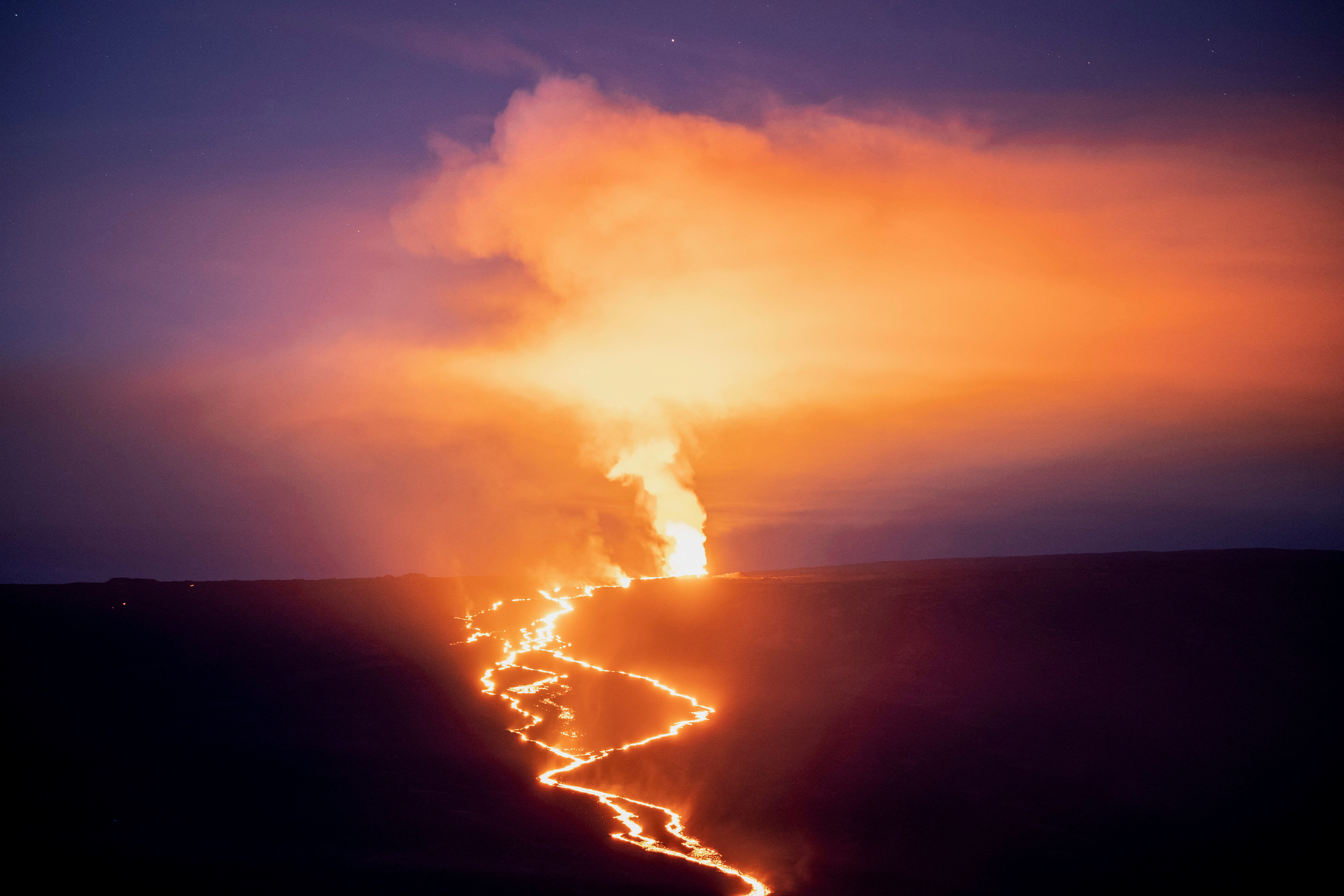 El Mauna Loa (REUTERS/Go Nakamura)