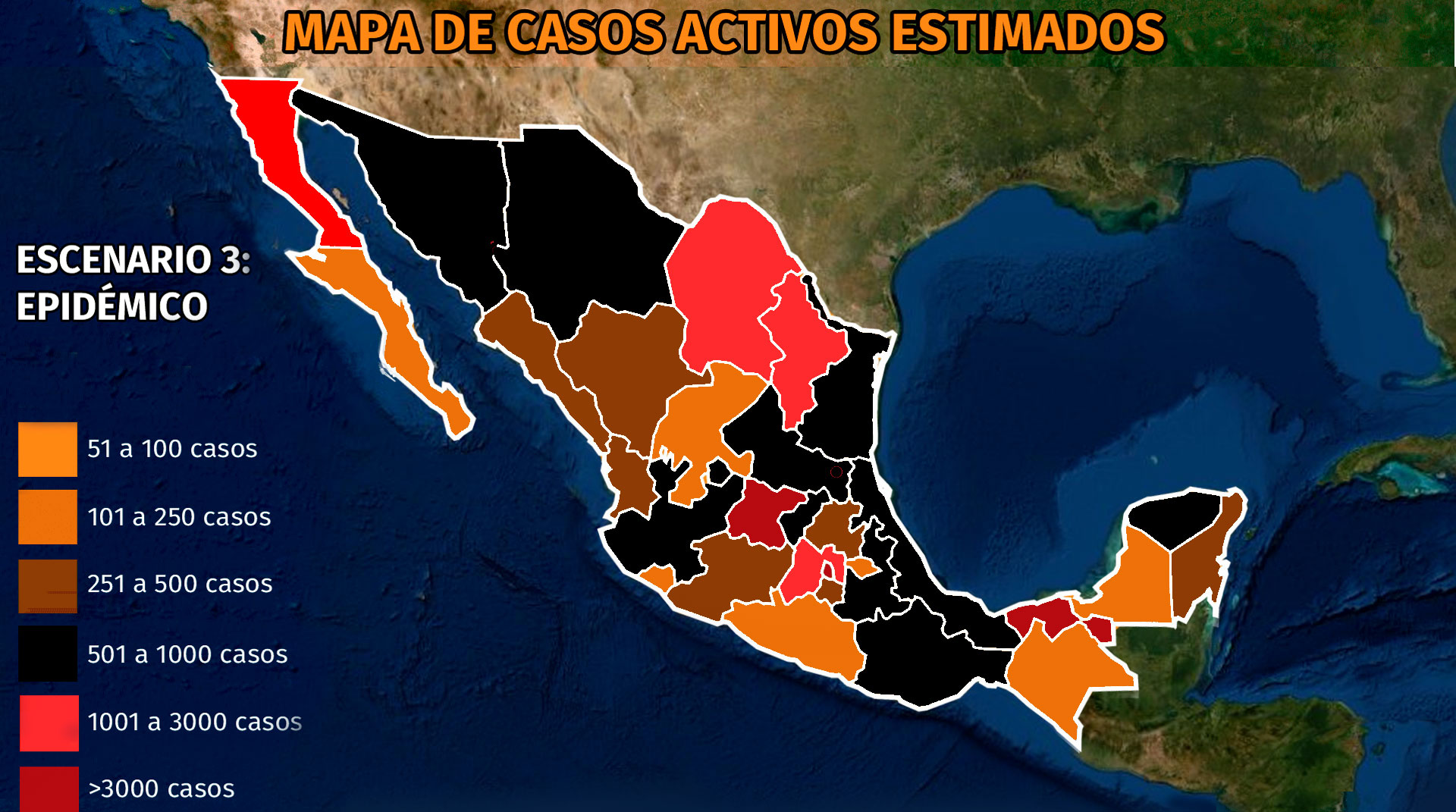 Mapa del coronavirus en México al 25 de octubre: menos de 90 muertes en las últimas 24 horas