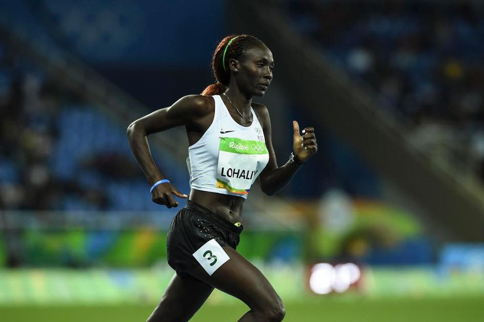 Anjelina compitió en los Juegos Olímpicos de Río 2016, evento debut para el equipo de refugiados.