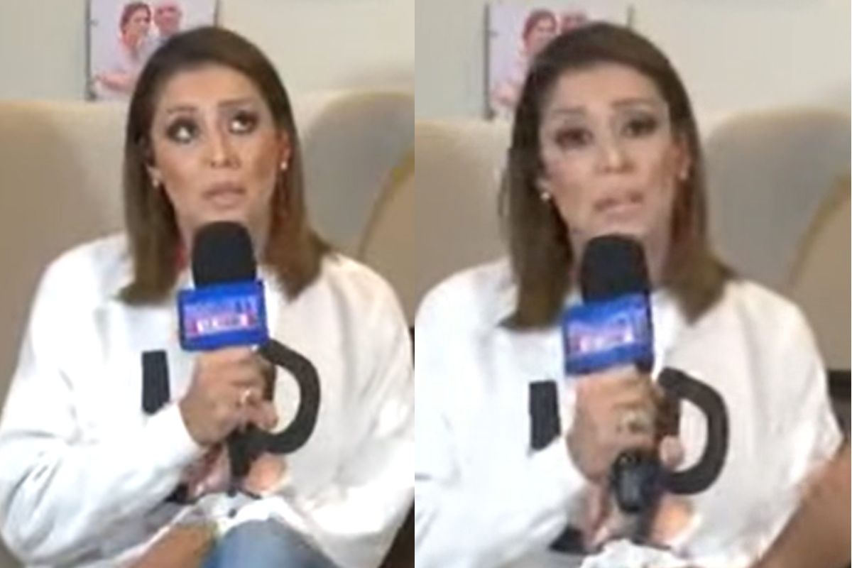 Karla Tarazona se mostró afectada por el comportamiento de Leonard León, su expareja. (Foto: Captura ATV)