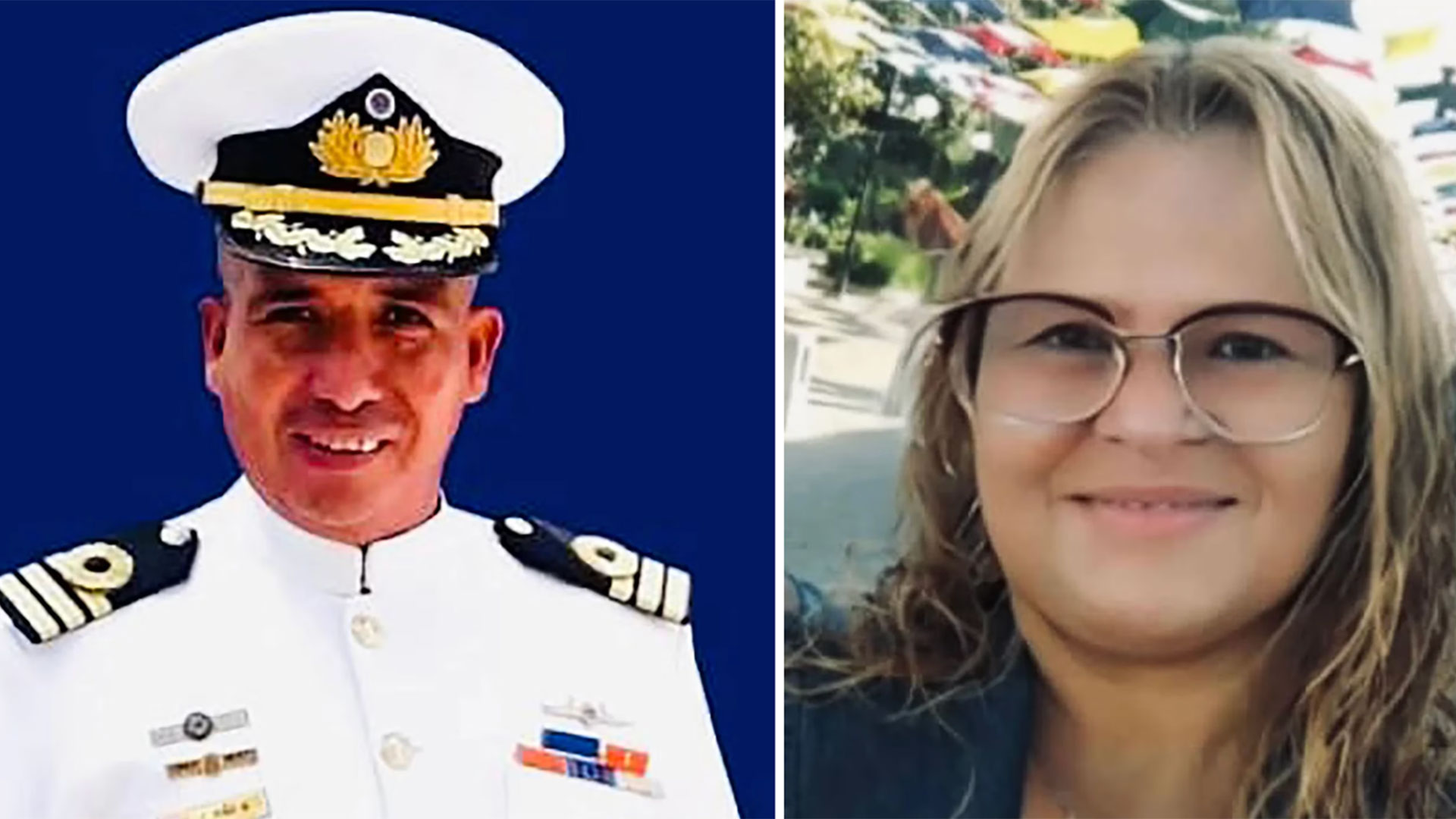 Capitán de fragata Carlos Luis Piña y Peggy Morales también detenidos