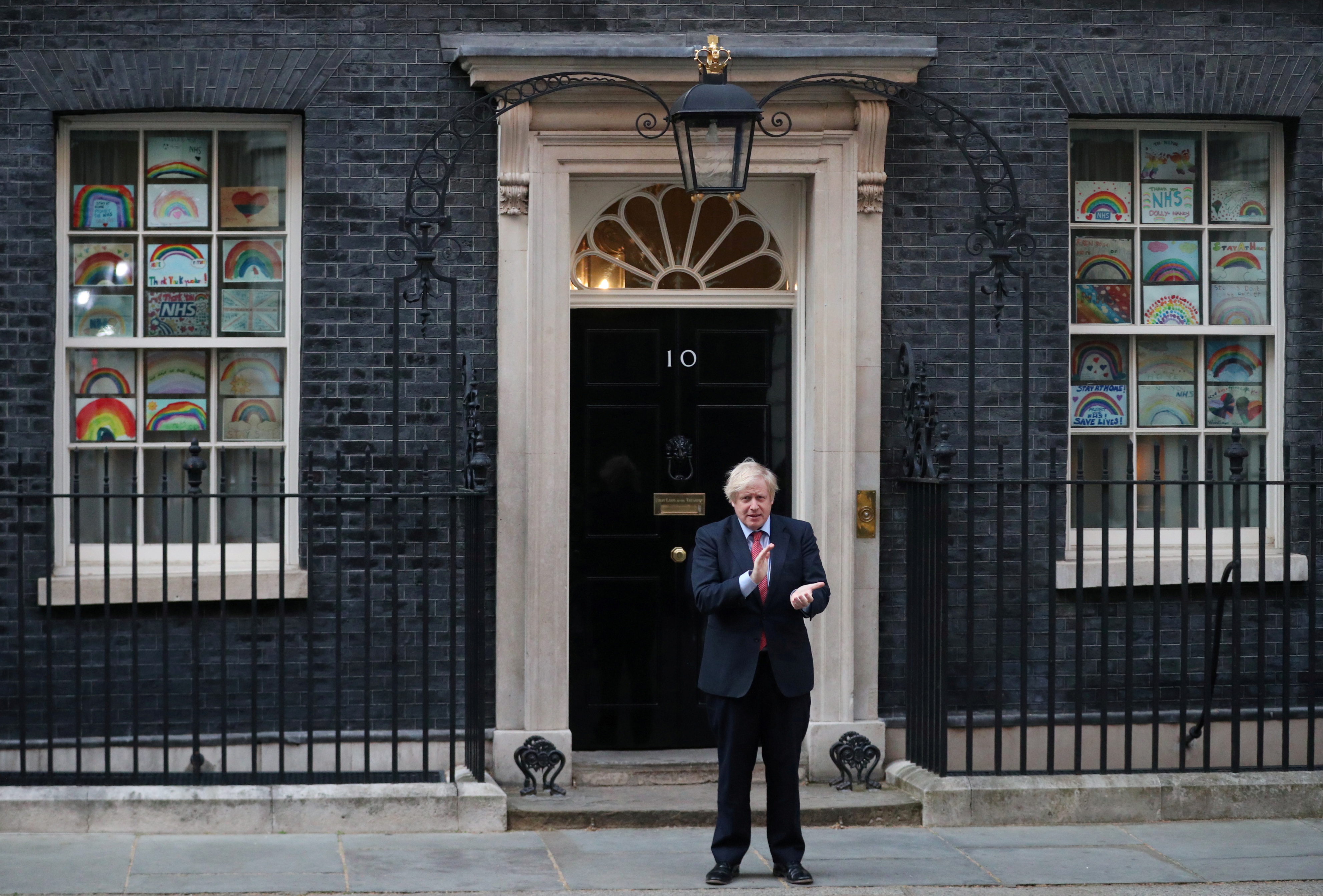 El primer ministro británico, Boris Johnson (Reuters/ Hannah McKay TPX IMAGES OF THE DAY)