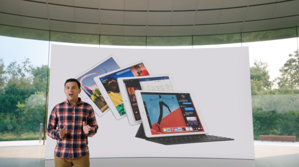 Apple presentó un nuevo iPad de octava generación.