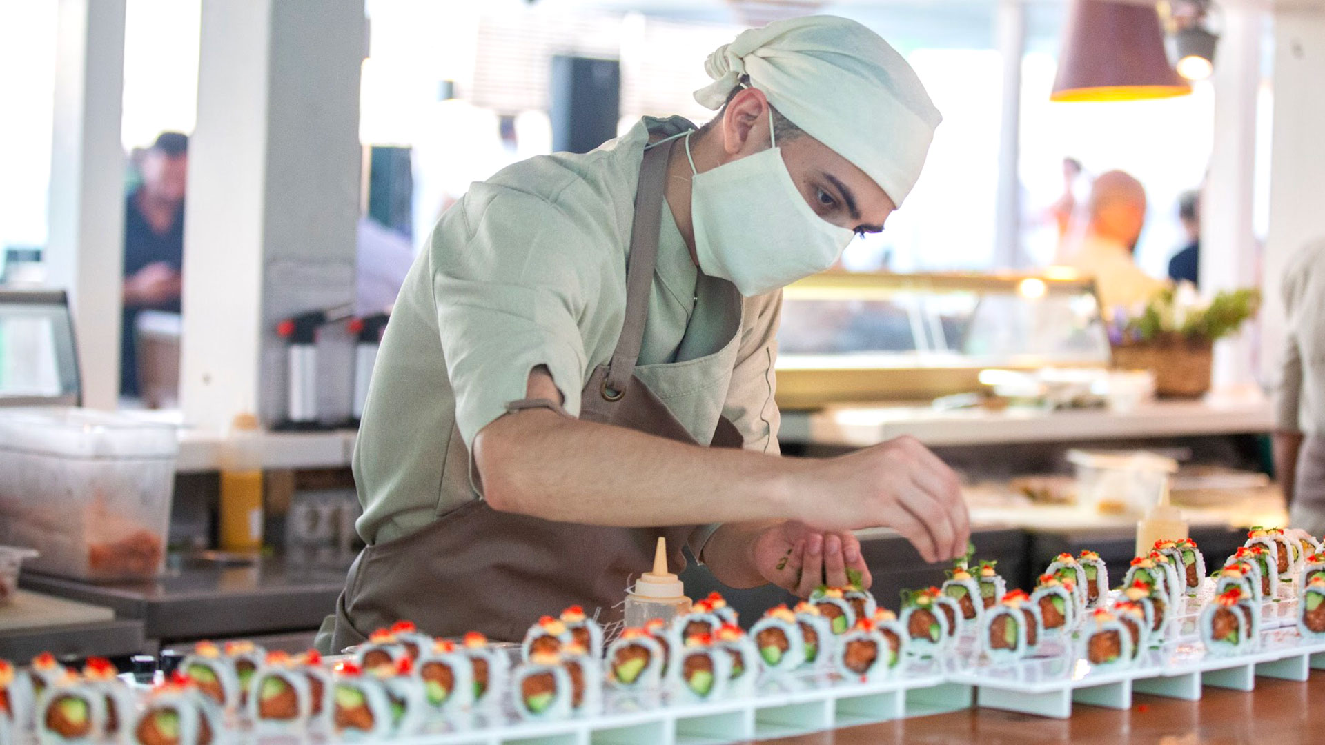 Otra excelente opción de Enjoy: disfrutar del mejor sushi de Osaka esperando la llegada de 2022