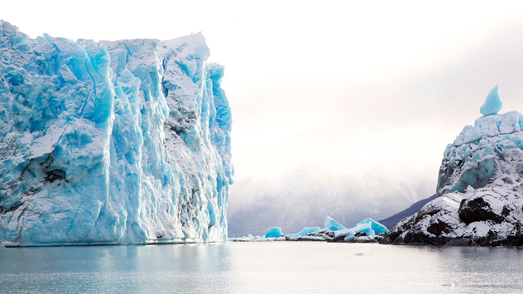 El Glaciar Perito Moreno, una de las 7 maravillas de Argentina.
