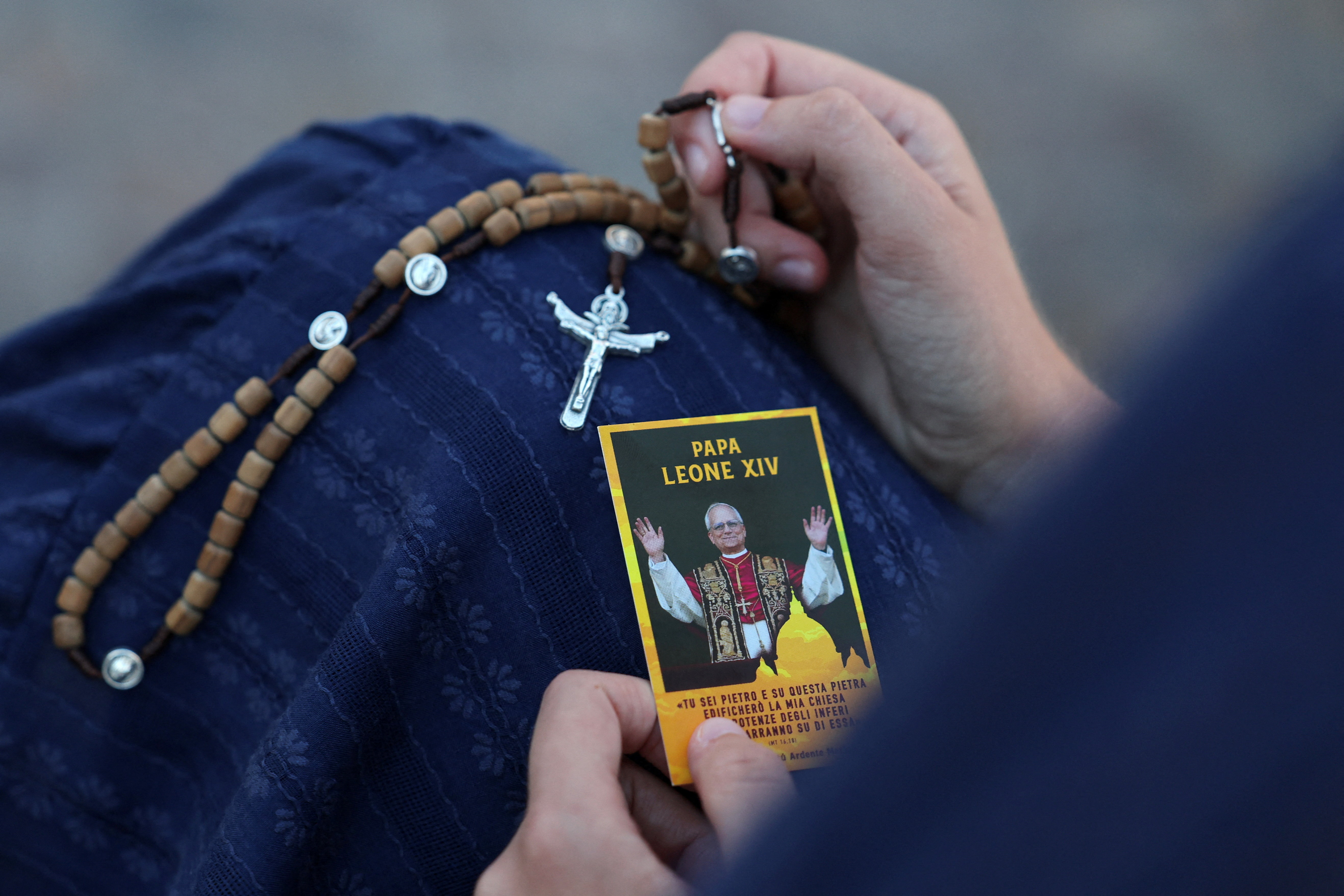 Tras la cirug&iacute;a, el papa Le&oacute;n XIV celebr&oacute; una misa en el hospital Gemelli