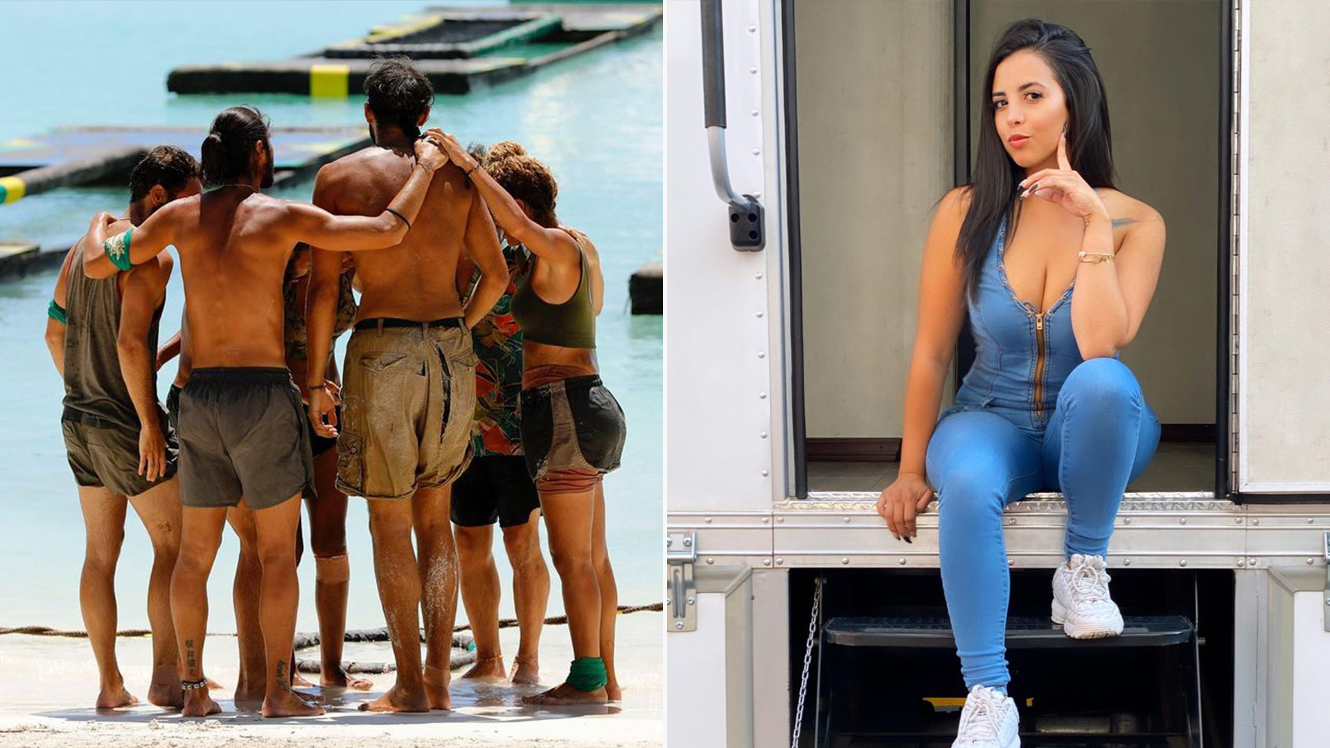 The former Acapulco Shore had immunity from being eliminated in her first week Photo: Instagram/@survivormexico/@jackyoficial_