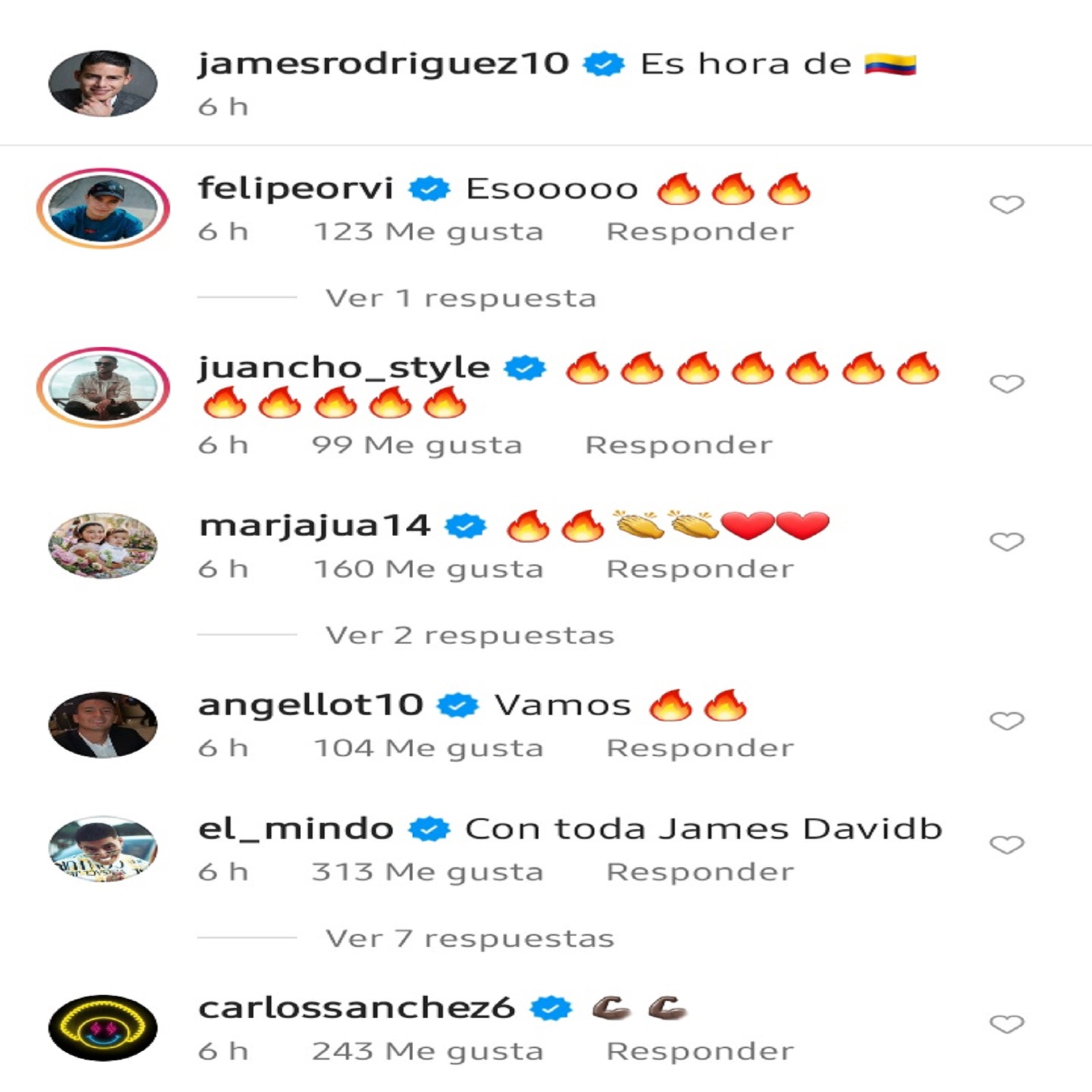 James Rodríguez anticipa un retorno explosivo a la selección Colombia: así respondieron en Instagram