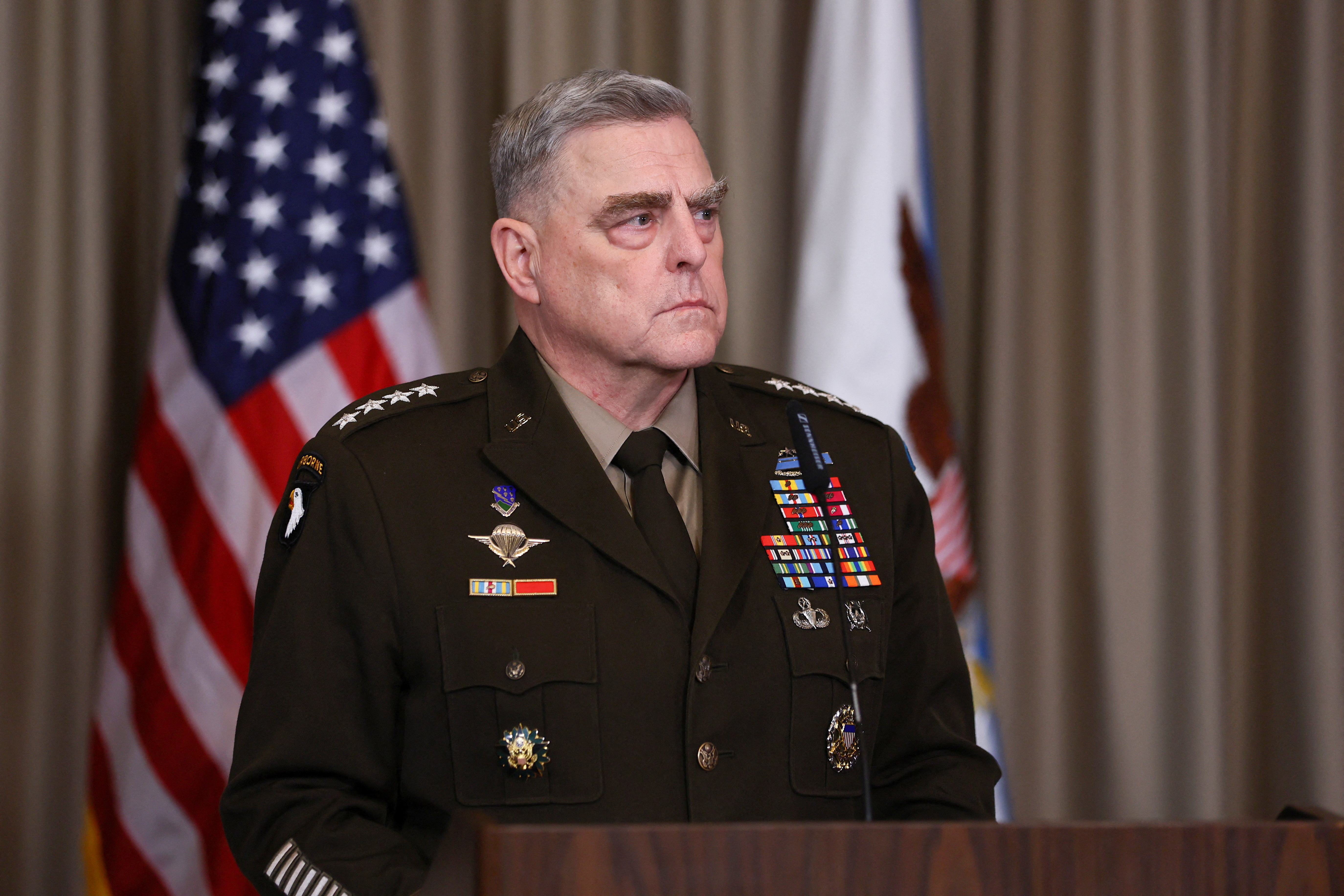 Both the head of the US Joint Chiefs of Staff, General Mark Milley, and the leader of the Northern Command, General Glen VanHerck, recommended 
