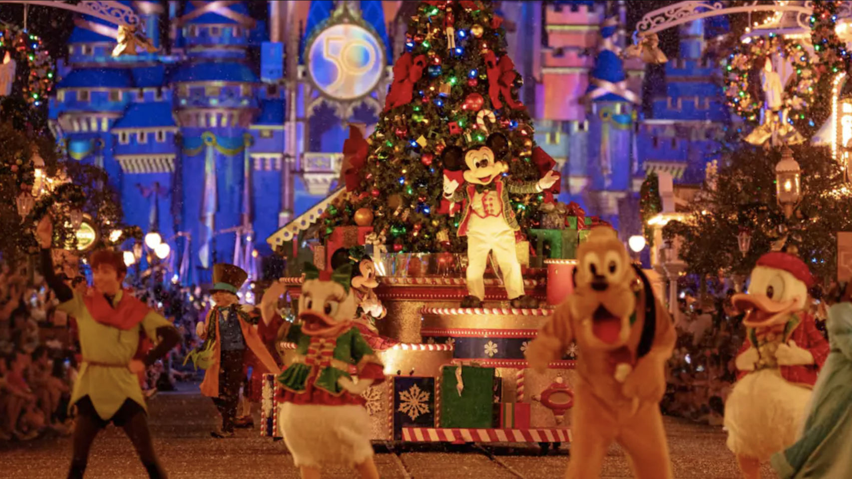 En Disney World, el evento navideño más popular de cada año es "Mickey’s Very Merry Christmas Party". (Disney)