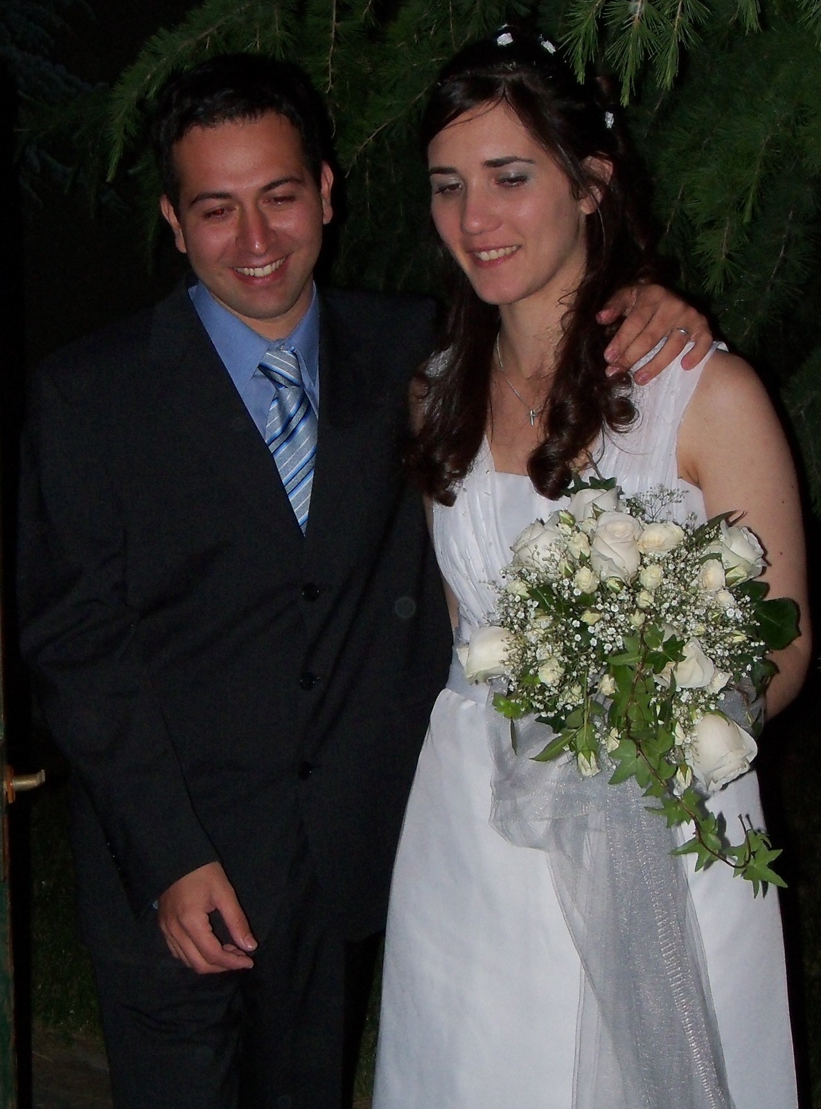 La foto del casamiento: dieron el "sí, quiero" el 8 de enero de 2010