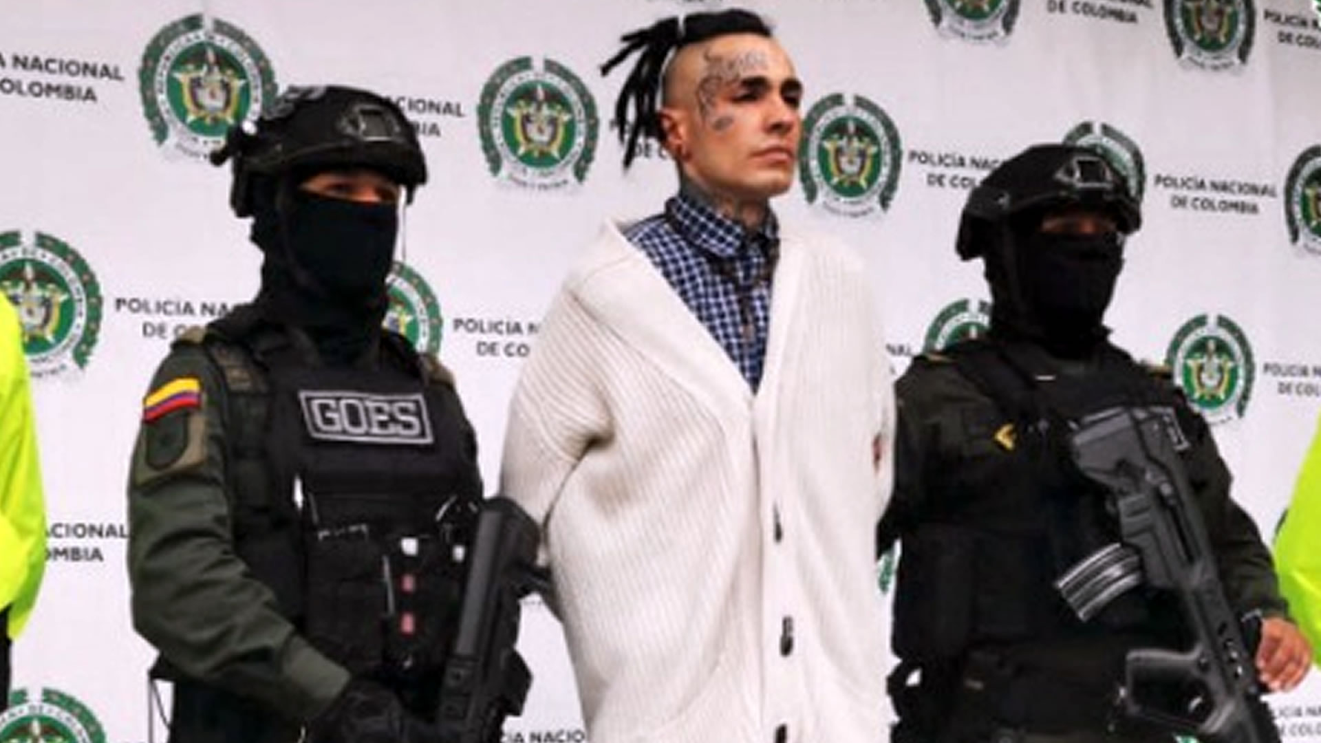 Capturan a ‘alias 19’, presunto integrante de la ‘Primera línea’ del grupo ‘Resistencia Portal Américas’. Foto: FGN