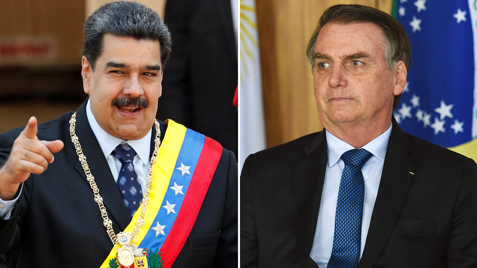 El presidente Jair Bolsonaro fue un férreo crítico de la dictadura de Nicolás Maduro