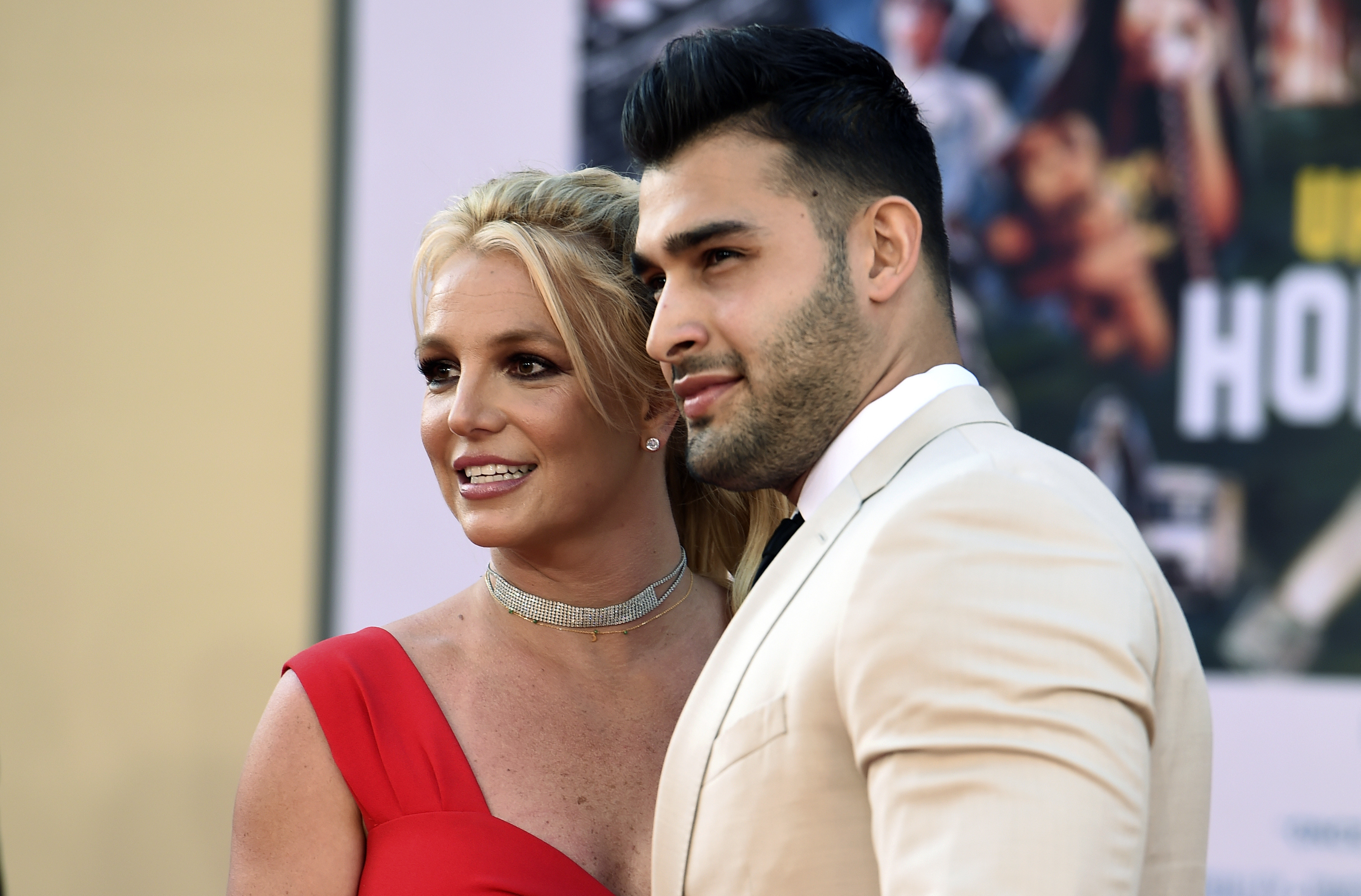 Britney y su prometido, el modelo Sam Asghari, anunciaron la pérdida del embarazo de la estrella de 40 años Foto: Invision