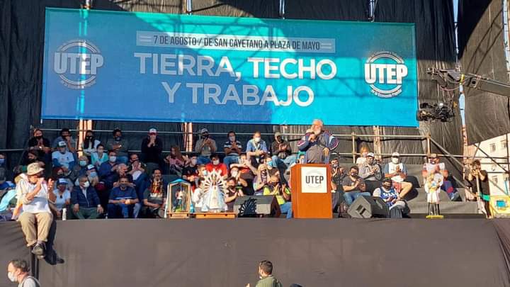 La Unión Trabajadores de la Economía Popular decidió ayer marchar el Día del Trabajo para reivindicar leyes del sector