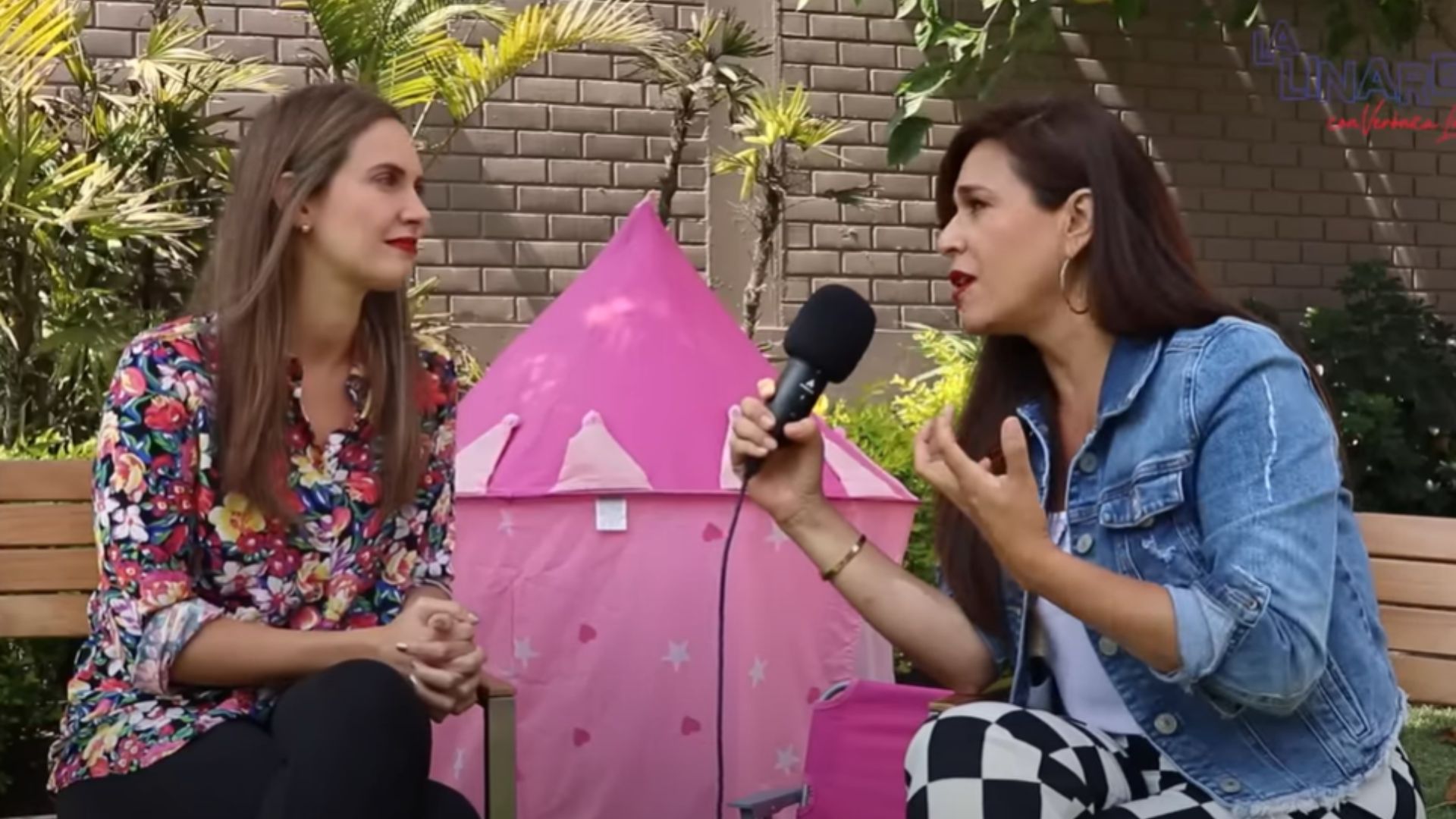 Verónica Linares y Emilia Drago en entrevista. (Youtube)