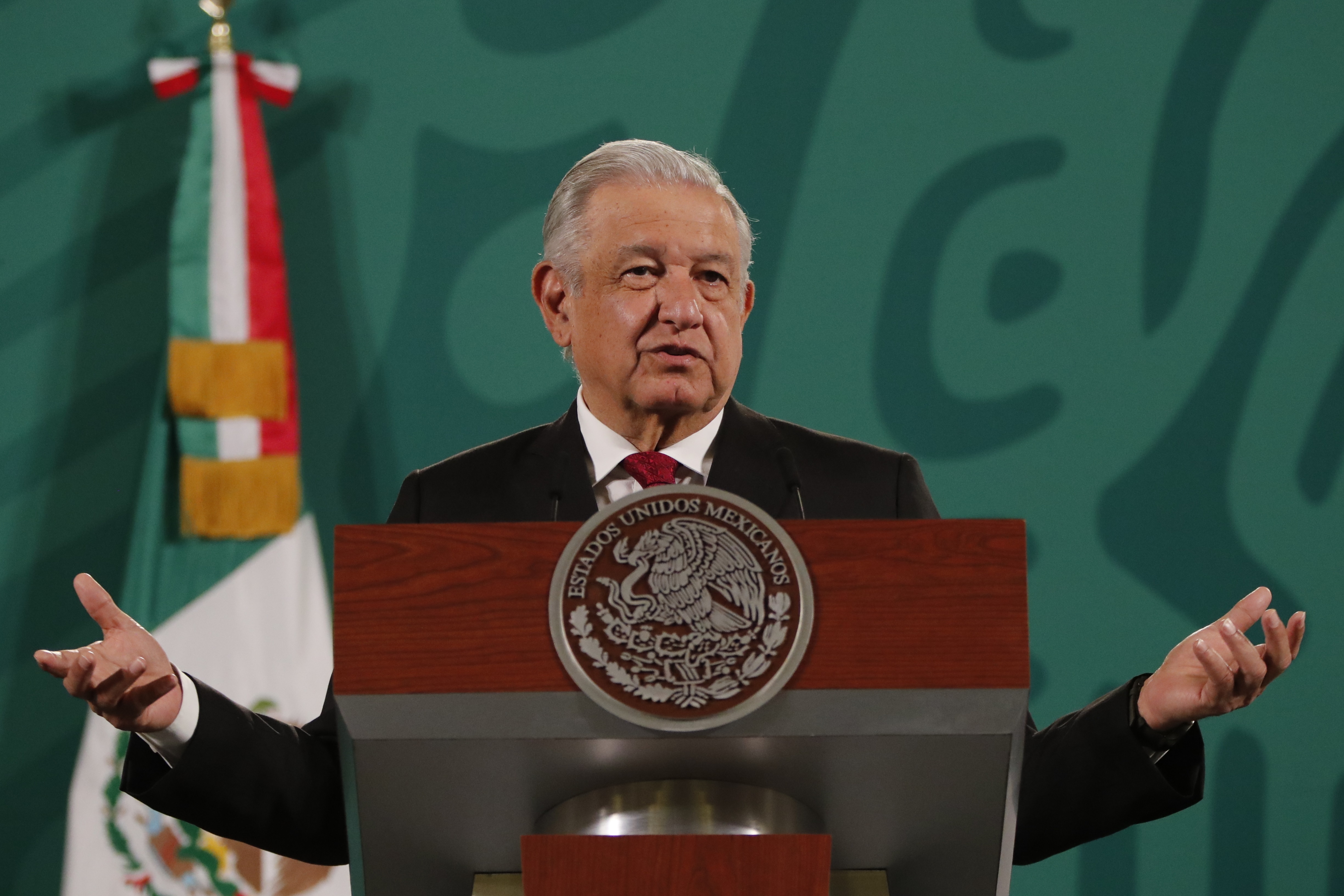 Fotografía donde aparece el presidente de México, Andrés Manuel López Obrador. EFE/ José Méndez

