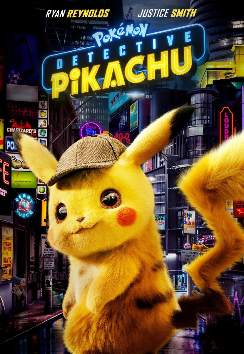 "Pokémon: Detective Pikachu", película de 2019, dirigida por Rob Letterman. Su secuela estará dirigida por Jonathan Krisel. ( Legendary Pictures, Toho, Nintendo)