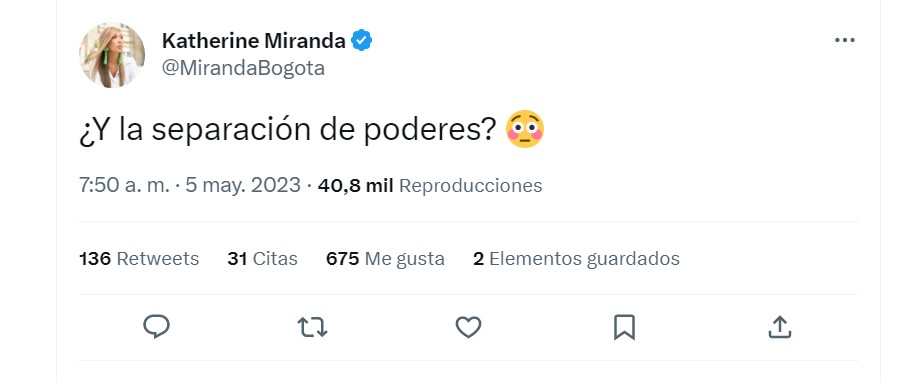 Reacciones en Twitter a la subordinación que Petro le pidió a Barbosa.