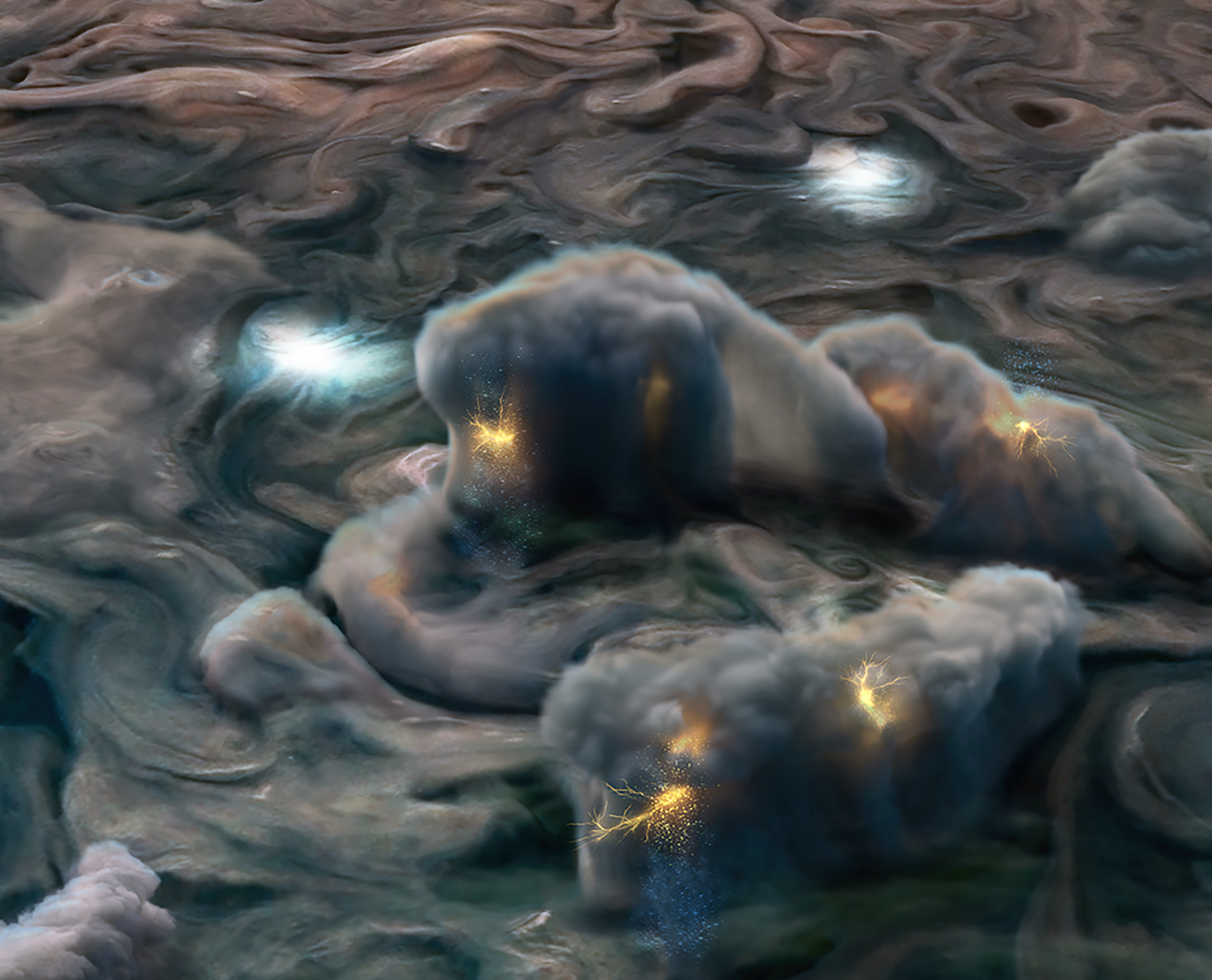 Гигантский шторм на Юпитере