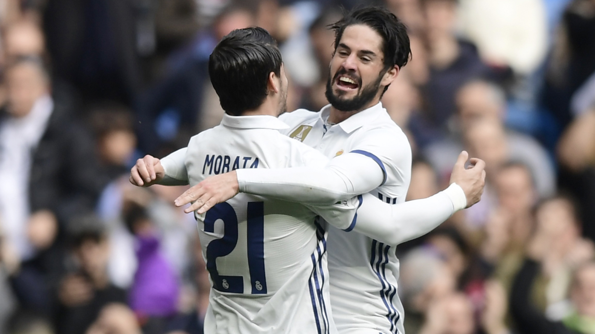 Álvaro Morata debutó en el Real Madrid de la mano de José Mourinho (AFP)